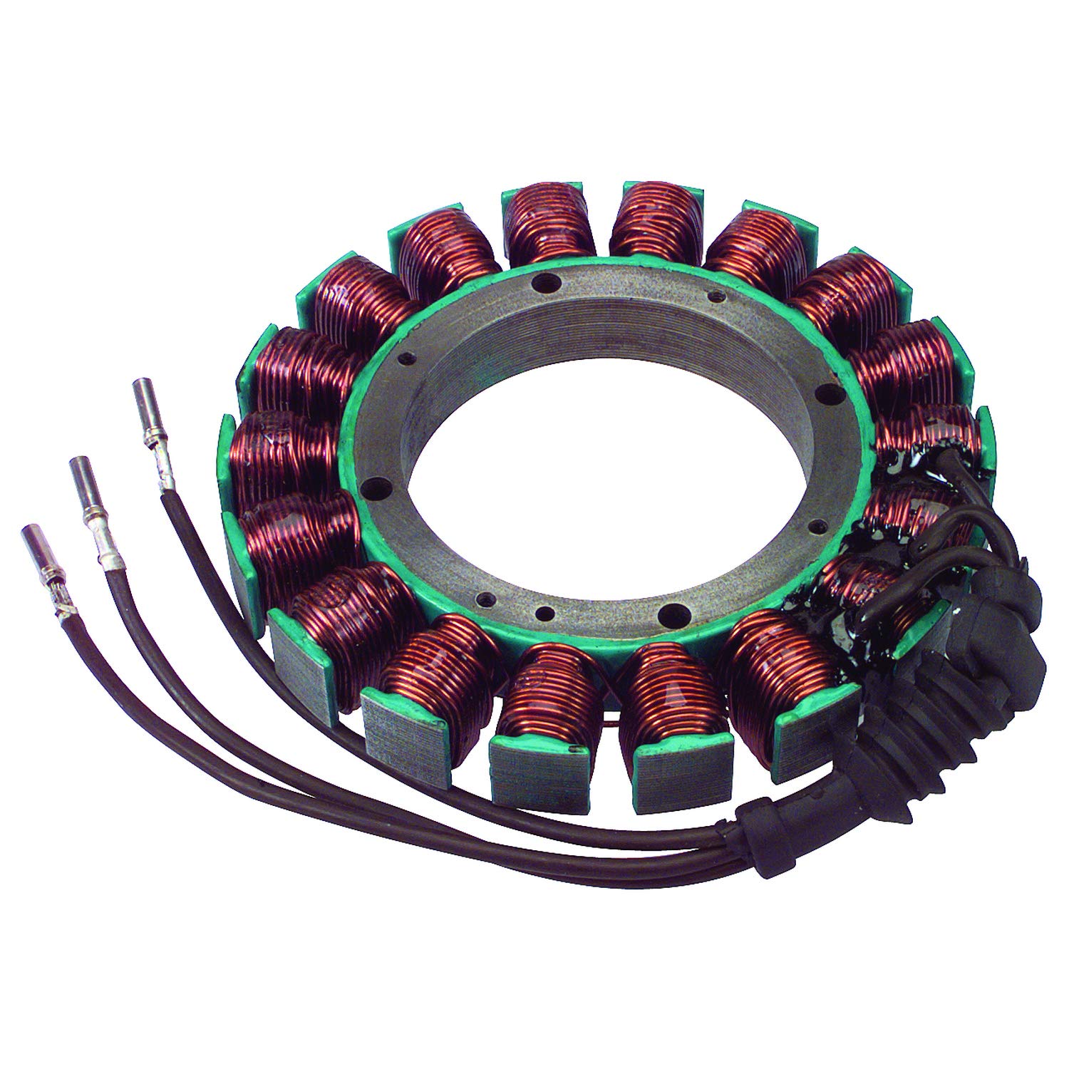 New Stator Compatible with Harley Davidson Motorcycle 38 AMP Big Twin Softail Fat Boy Heritage Classic Night Train Dyna Super Gl