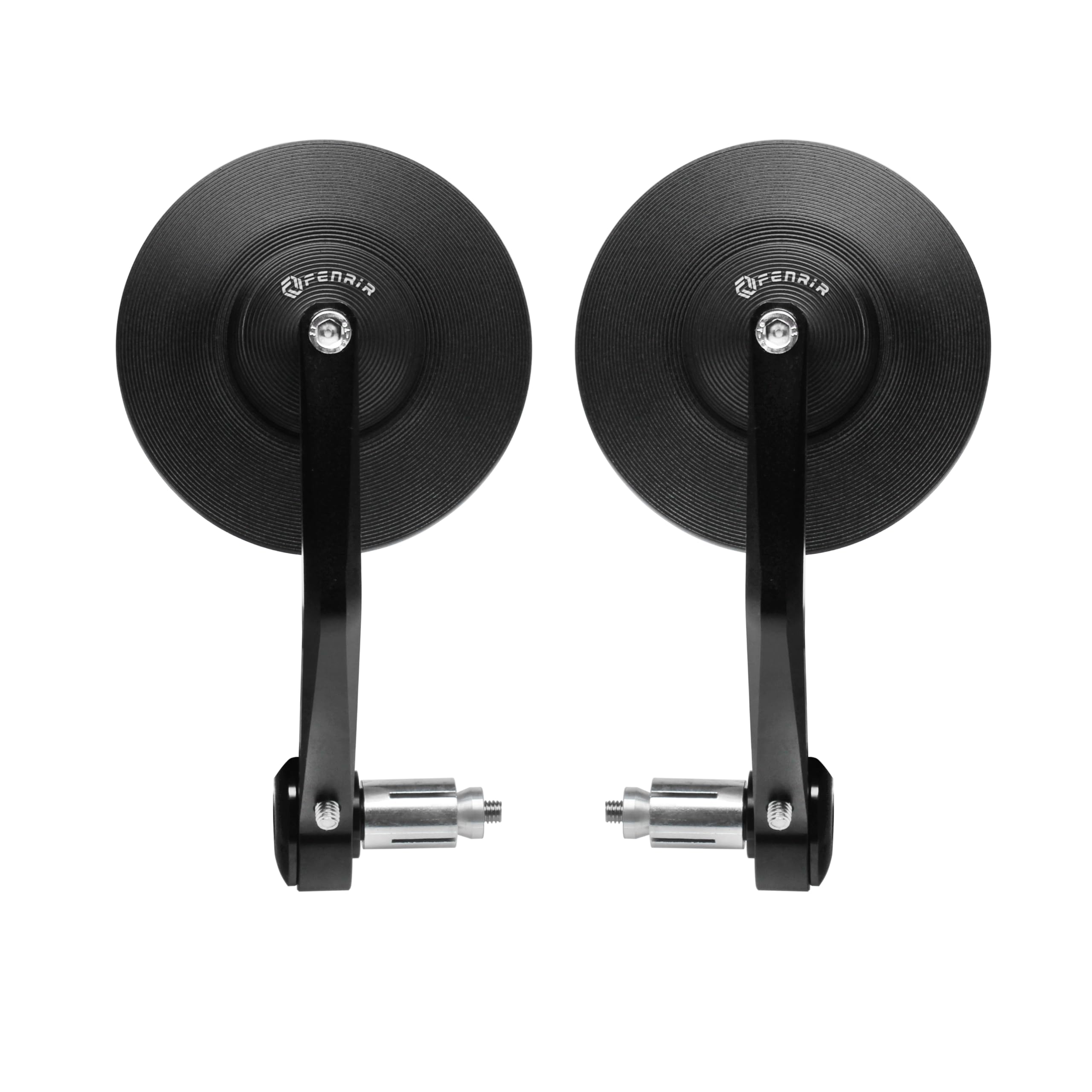Fenrir Motorcycle Bar End Mirror For Sv650 Rebel1100 Cb1000R Cb650R Cb300R Xsr700 Xsr900 Z650Rs Z900Rs Vulcan S Rninet R18 Monster Scrambler Vitpilen Svartpilen V7 V9 Trident660 Speed Twin Bonneville