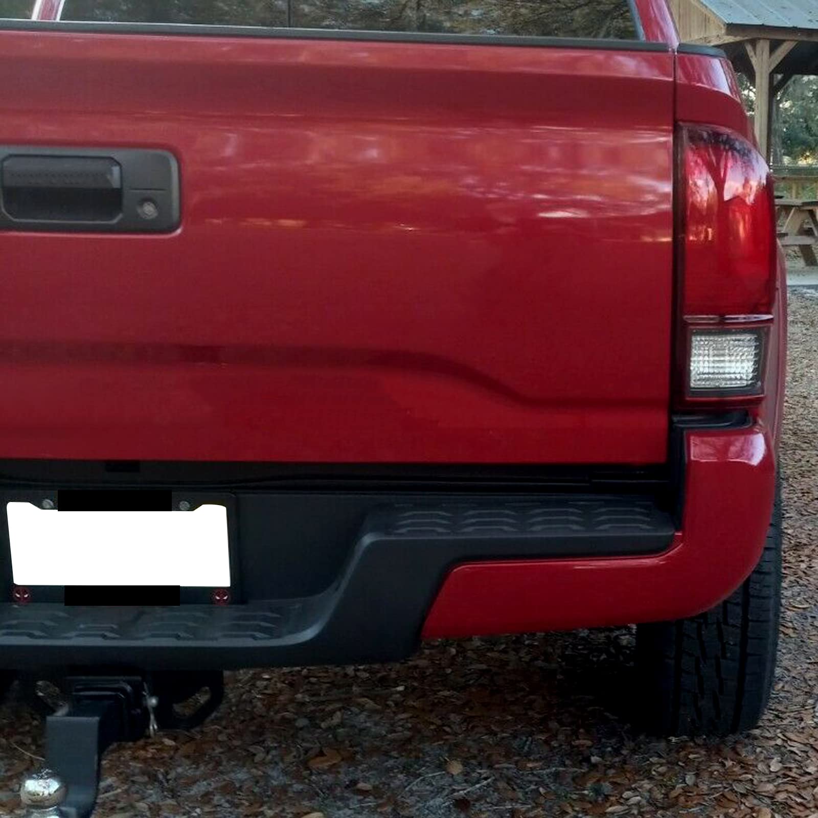 Hecasa Rear Bumper Outer Extension Insert Bracket Passenger Side Rh Compatible With Tacoma 2016-2023 Replacement For 52153-04010 To1105136