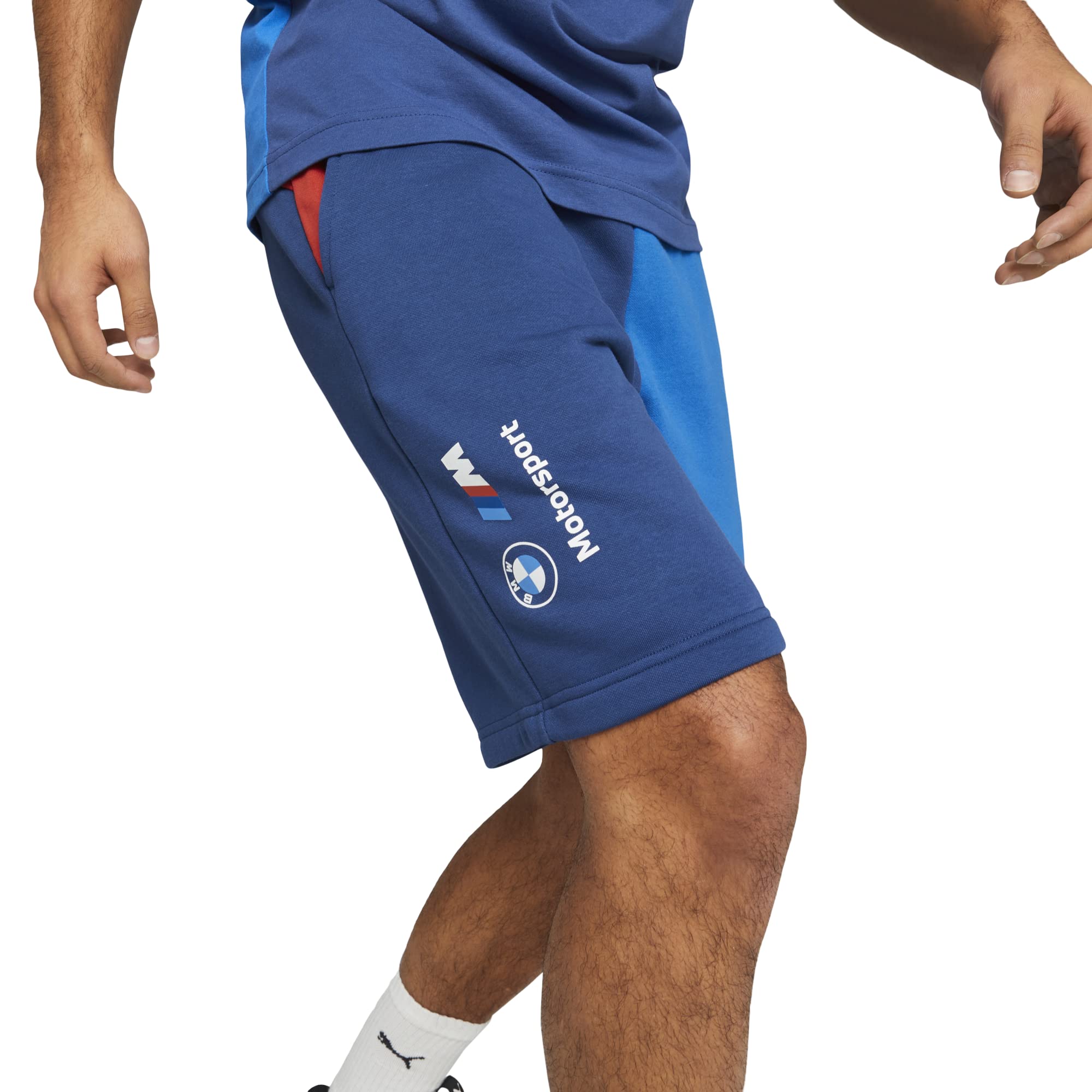 Puma Men'S Standard Bmw M Motorsport Sweat Shorts, Pro Blue-M Color 23, X-Large