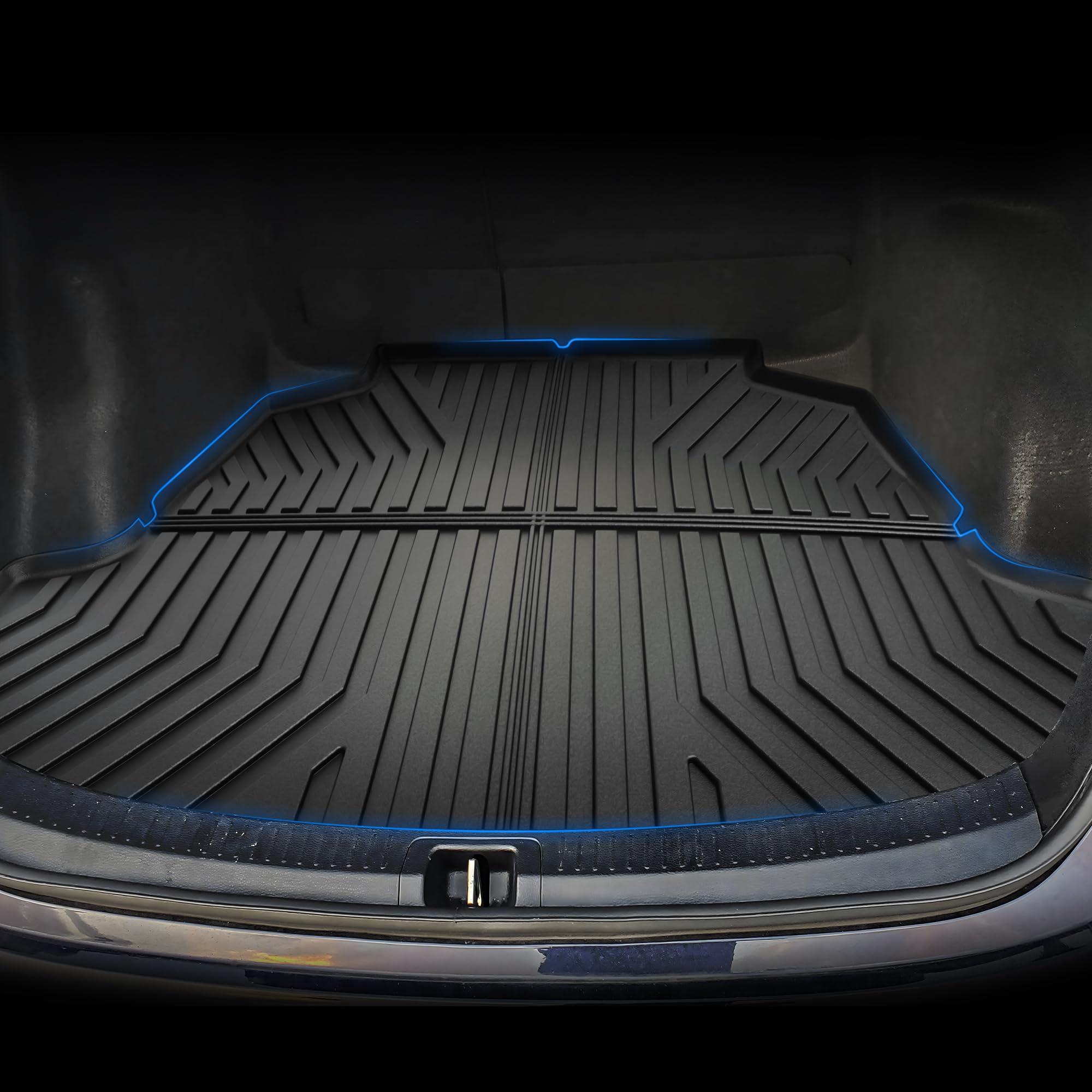 Oedro Floor Mats Fit For 2018-2024 Toyota Camry, Not For Hybrid & Awd Models, Tpe All Weather Floor Liners Custom Fit For 2024 T