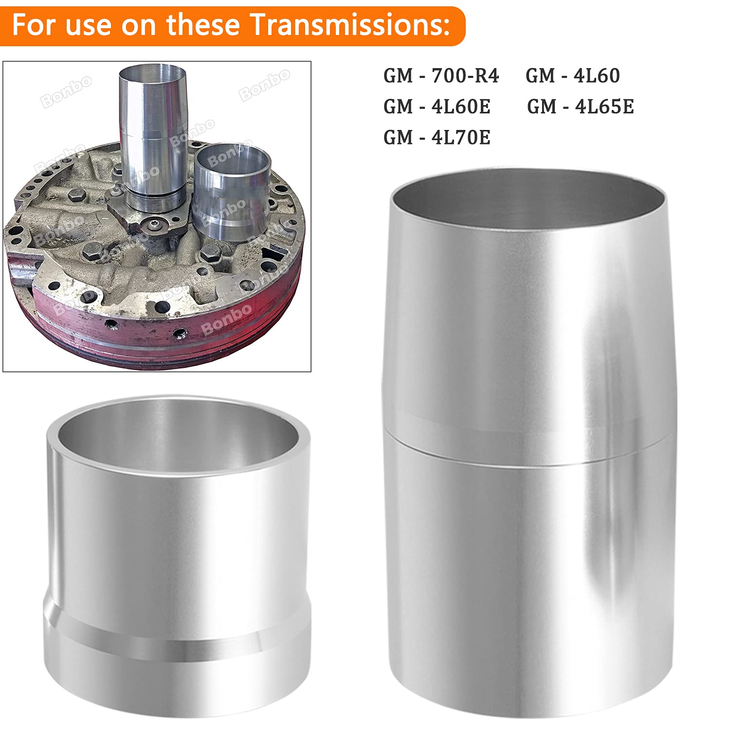 Bonbo Turbine & Stator Shaft Teflon Seal Installer/Resizer Transmission Tool J-36418-C & St-1503 For Gm 700-R4, 4L60, 4L60-E, 4L65E, 4L70E And 4L70L