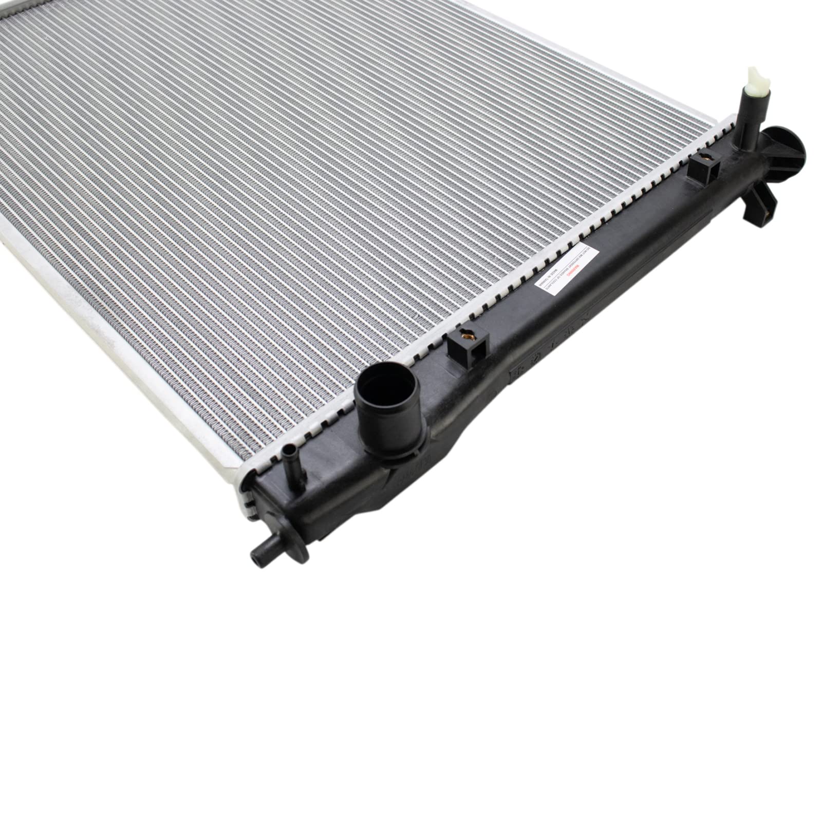 Trq Radiator Assembly Aluminum Core Compatible With 16-21 Honda Civic Cu13583