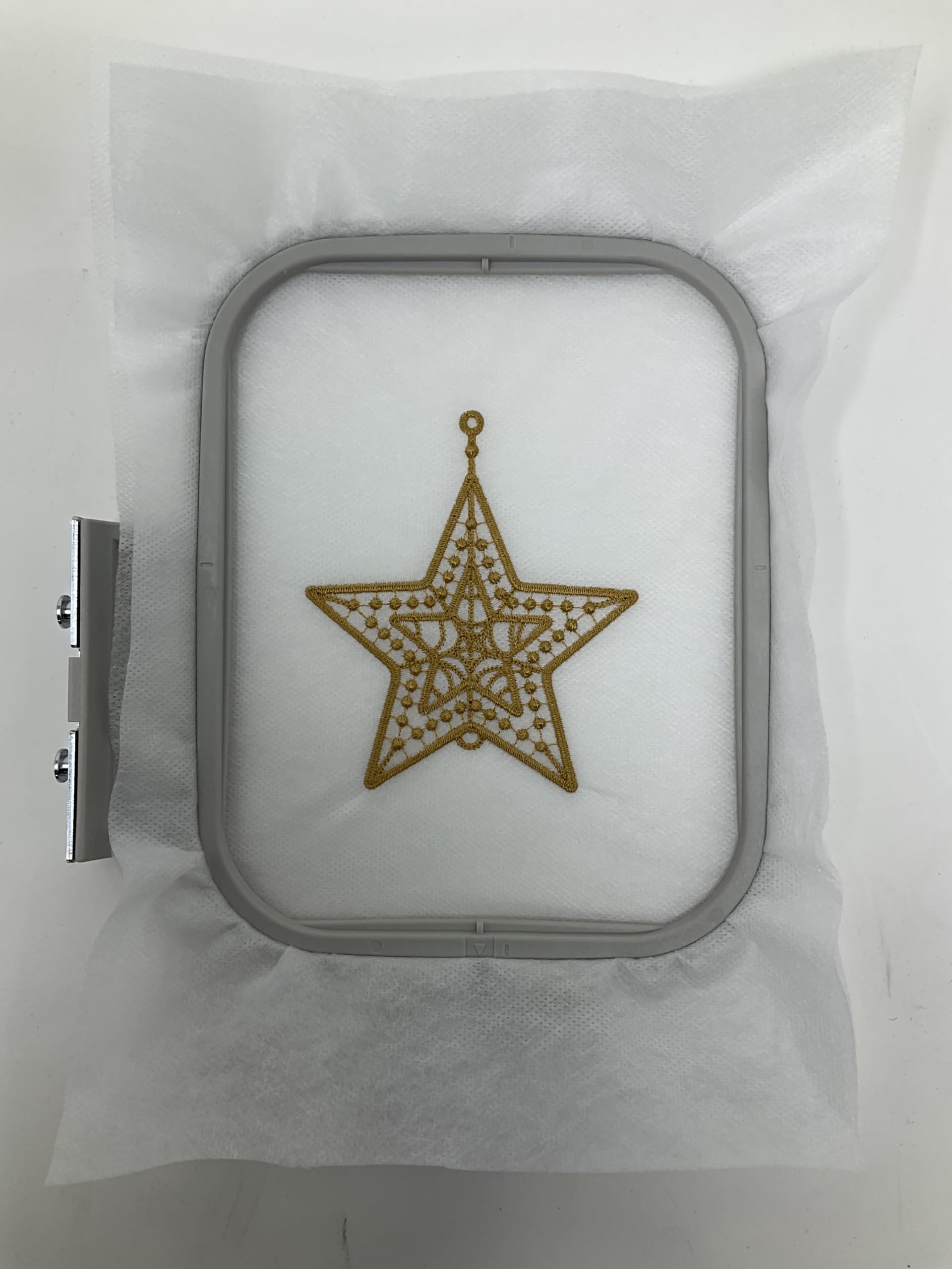 H.B.I. Products Wash Away Water Soluble Embroidery Stabilizer 10'' X 12'' Cut Pieces For Machine Embroidery - Fits 5X7 Hoops 100