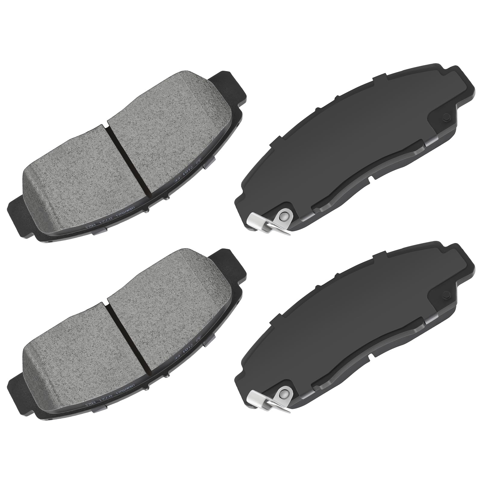 Front Ceramic Brake Pads Kits 4Pcs Fit For 2001-2003 For Acura Cl,1999-2004 For Acura Rl,1999-2008 For Acura Tl,2004-2010 For Ac