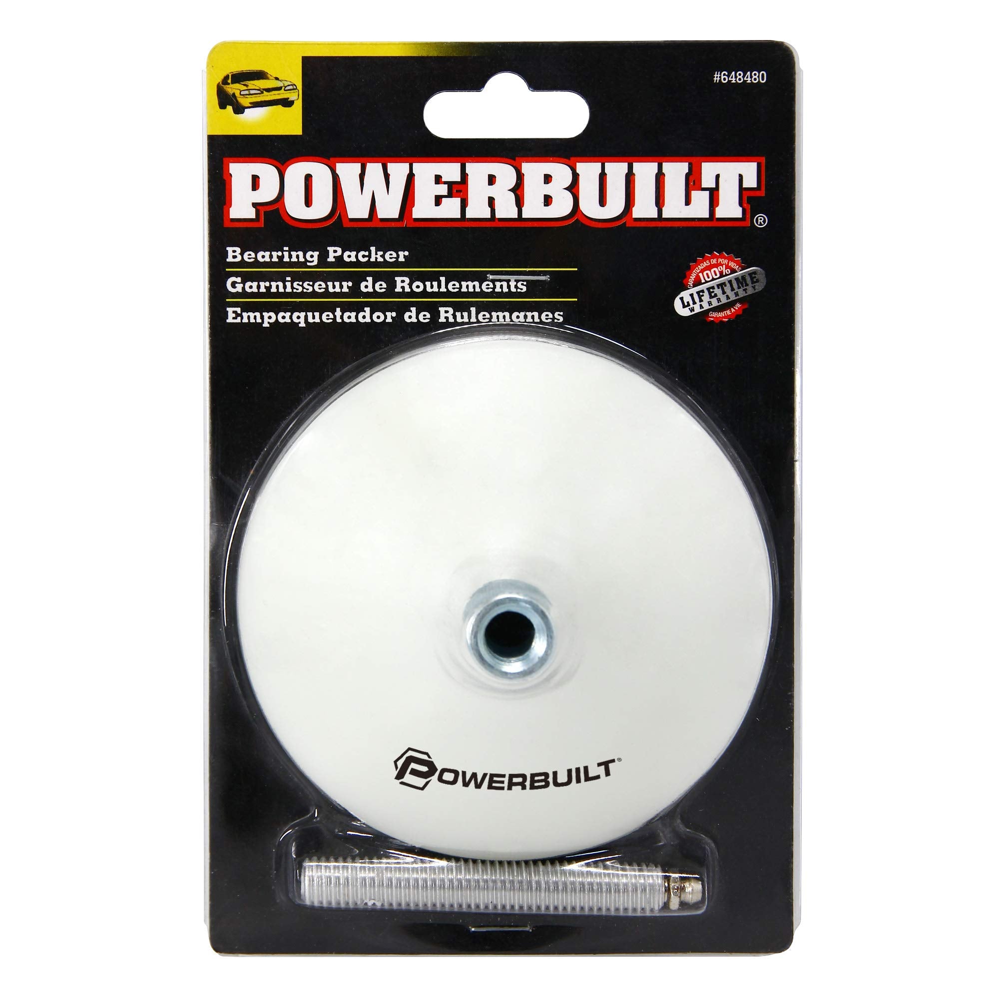 Powerbuilt 648480 Plastic Bearing Packer, White, Large