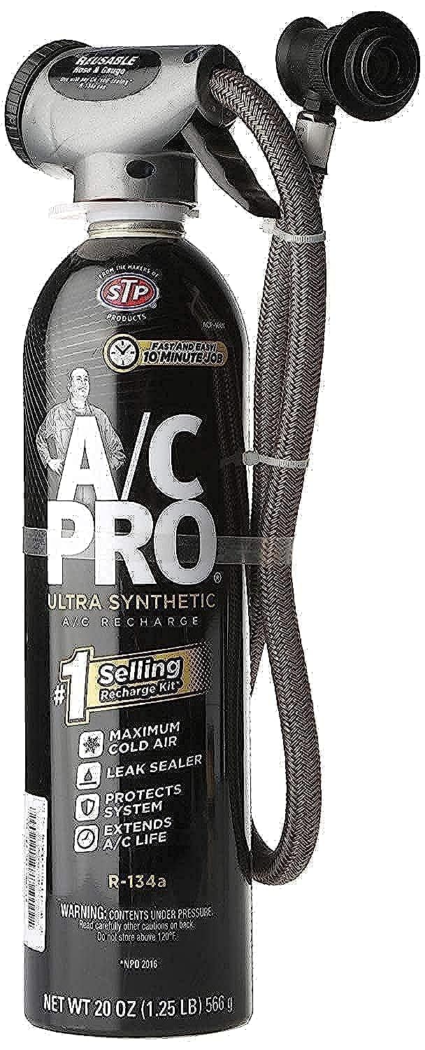 InterDynamics A/C Pro Recharge R-134a Freon Gas (20 Ounces) USA