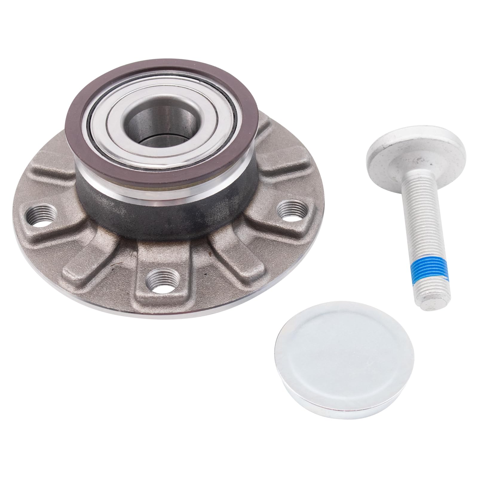 Trq Rear Wheel Hub & Bearing Left Or Right For Audi Eos Golf Gti Rabbit A3 Vw