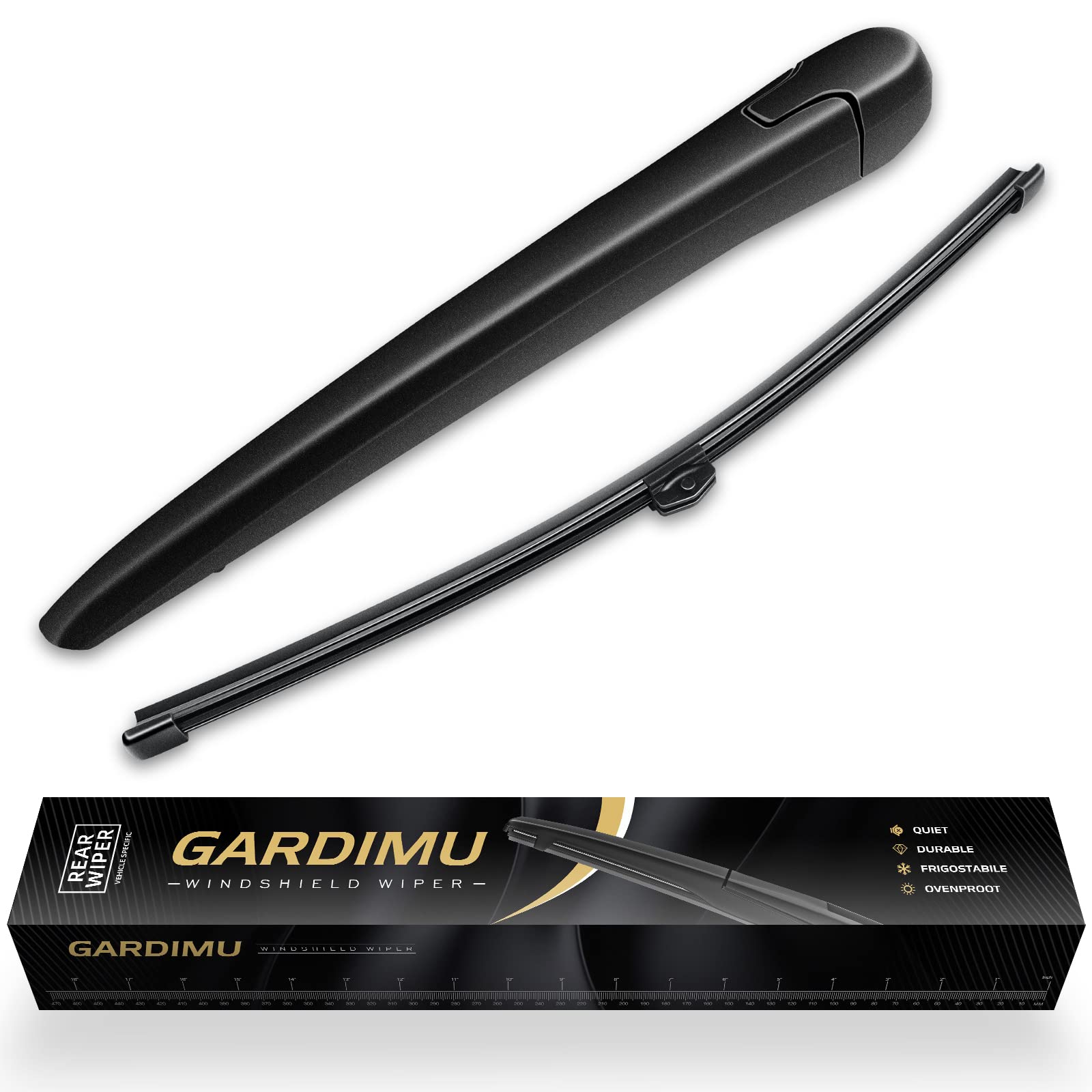 Replacement For 2020-2023 Mercedes-Benz Gle 350 450 580 Rear Windshield Wiper Blade And Arm Assembly (Replacement For 2020-2023 