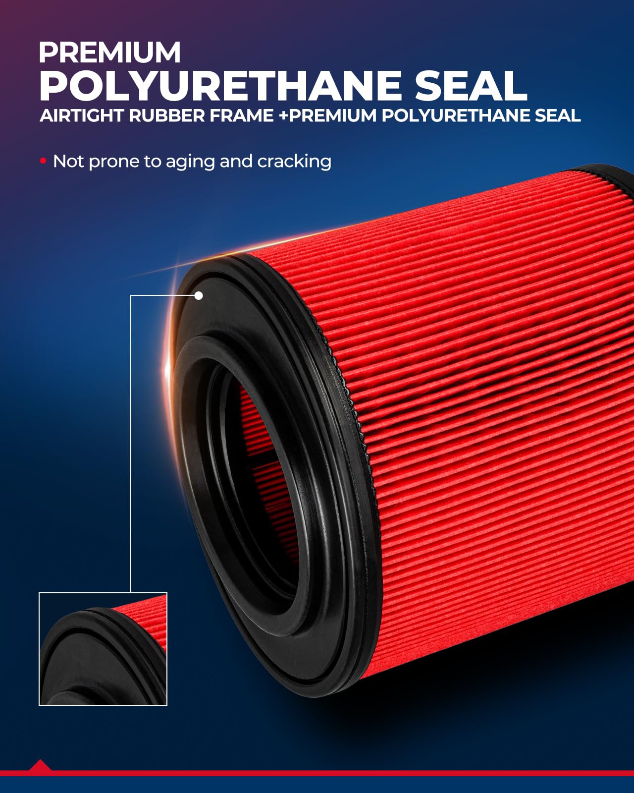 Kax Premium Engine Air Filter, Ca12112 Replacement For Cadillac Ats & Chevrolet Cruze 2016 2017 2018 2019,Advanced Air Filter Me