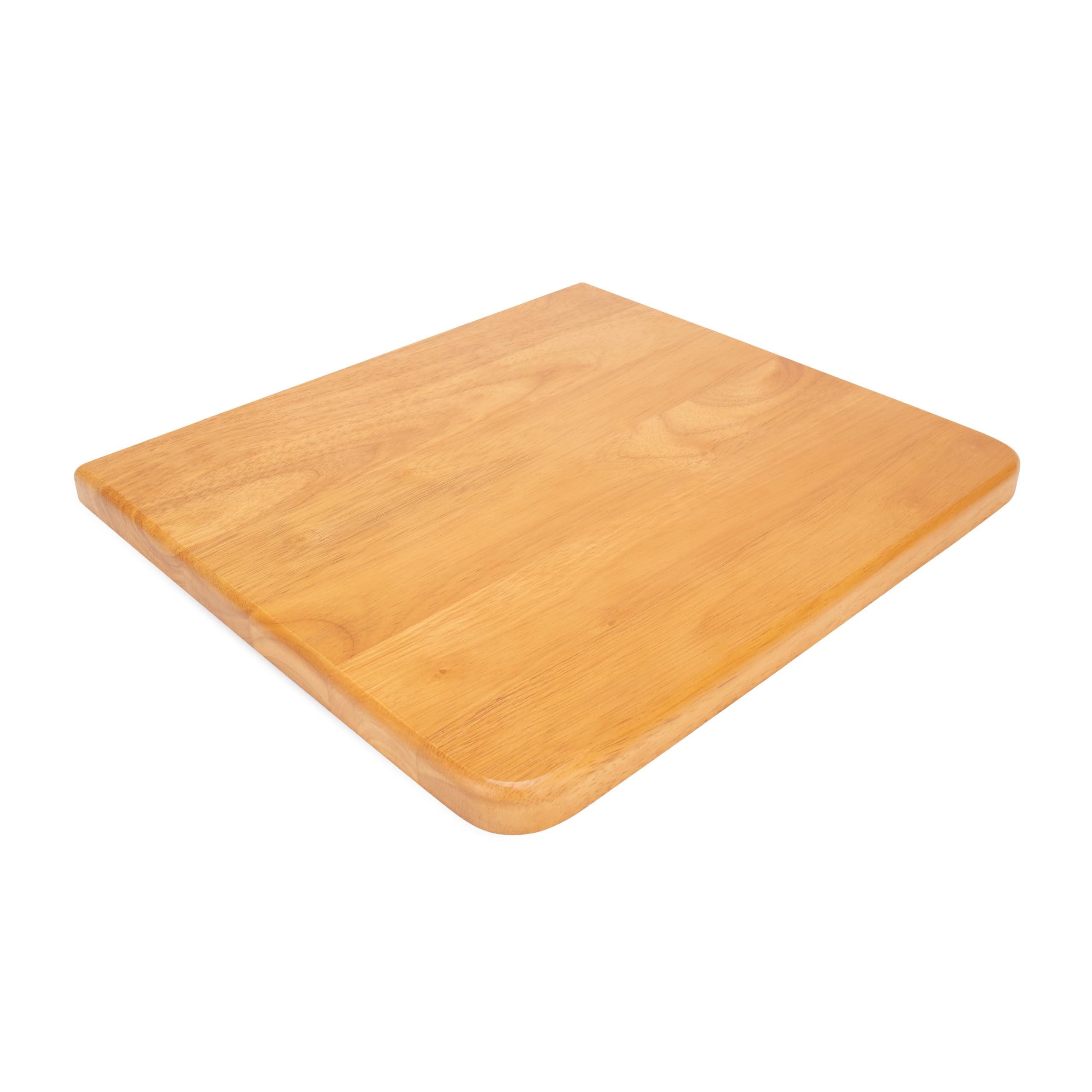 Camco Oak Accent Camper/Rv Countertop Extension - Designed W Oak - Features Non-Toxic Gloss Finish & Metal Piano Hinge For Easy Folding - Measures 12” X 13.5” X .75” (43421)