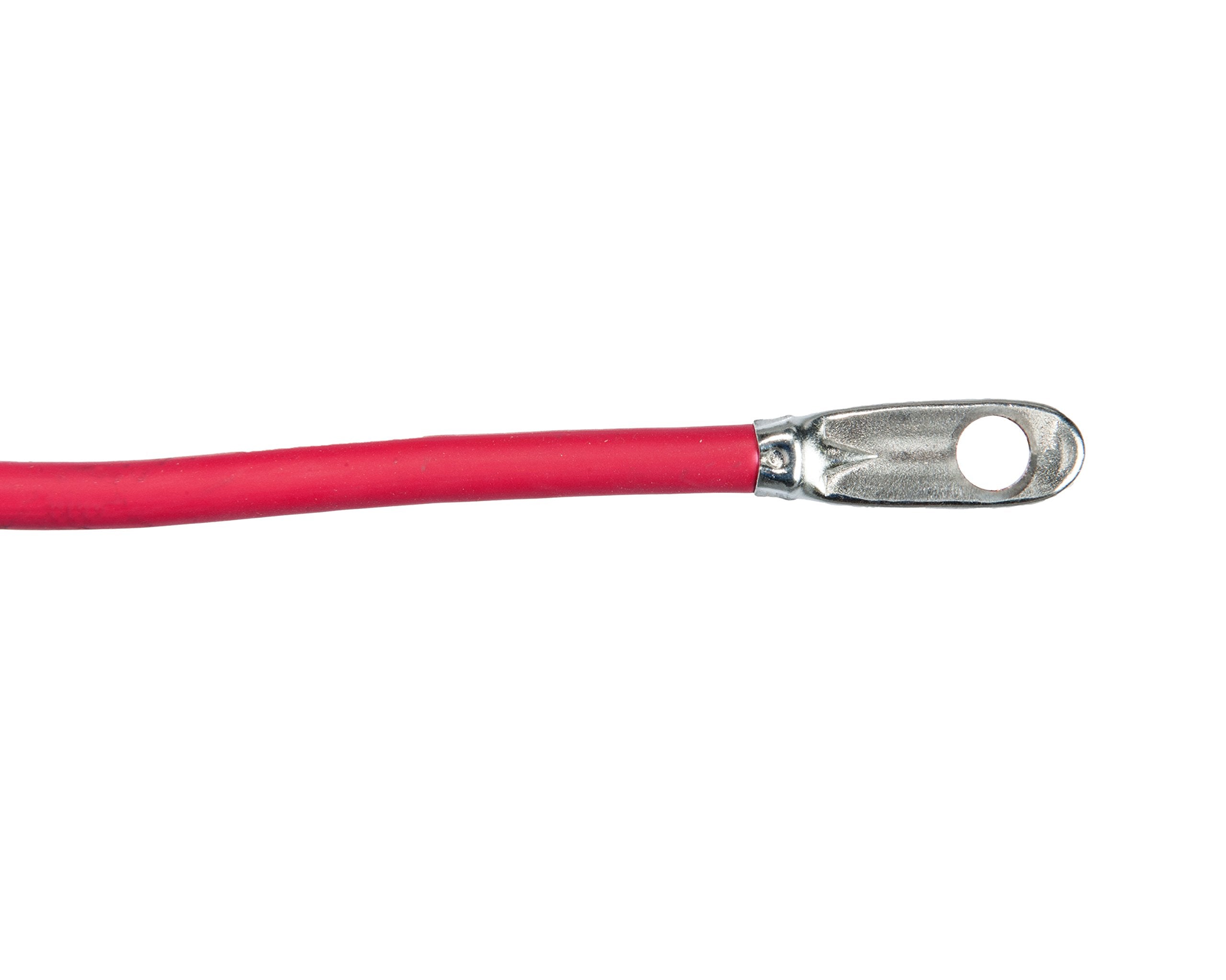 Sierra International Bc88523 Battery Cable With Terminals - 2' Red, 4 Gauge