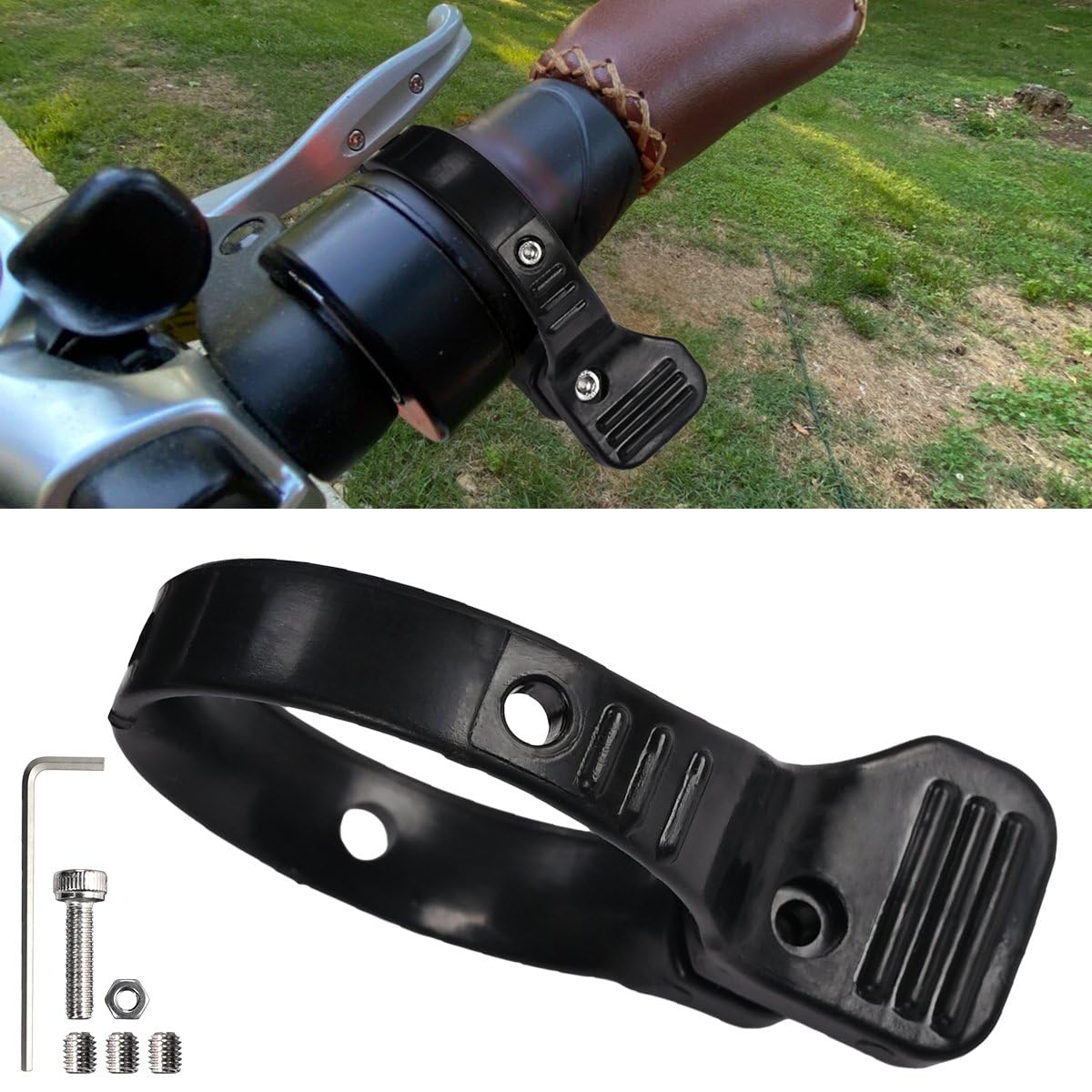 Canitu Upgraded Thumb Throttle Adapter,E-Bike Throttle Adapter Attachment Drive Conversion Kits Replacement For Rad, For Lectric, For Pedego, For Himiway, For Magicycle, For Electric Bike