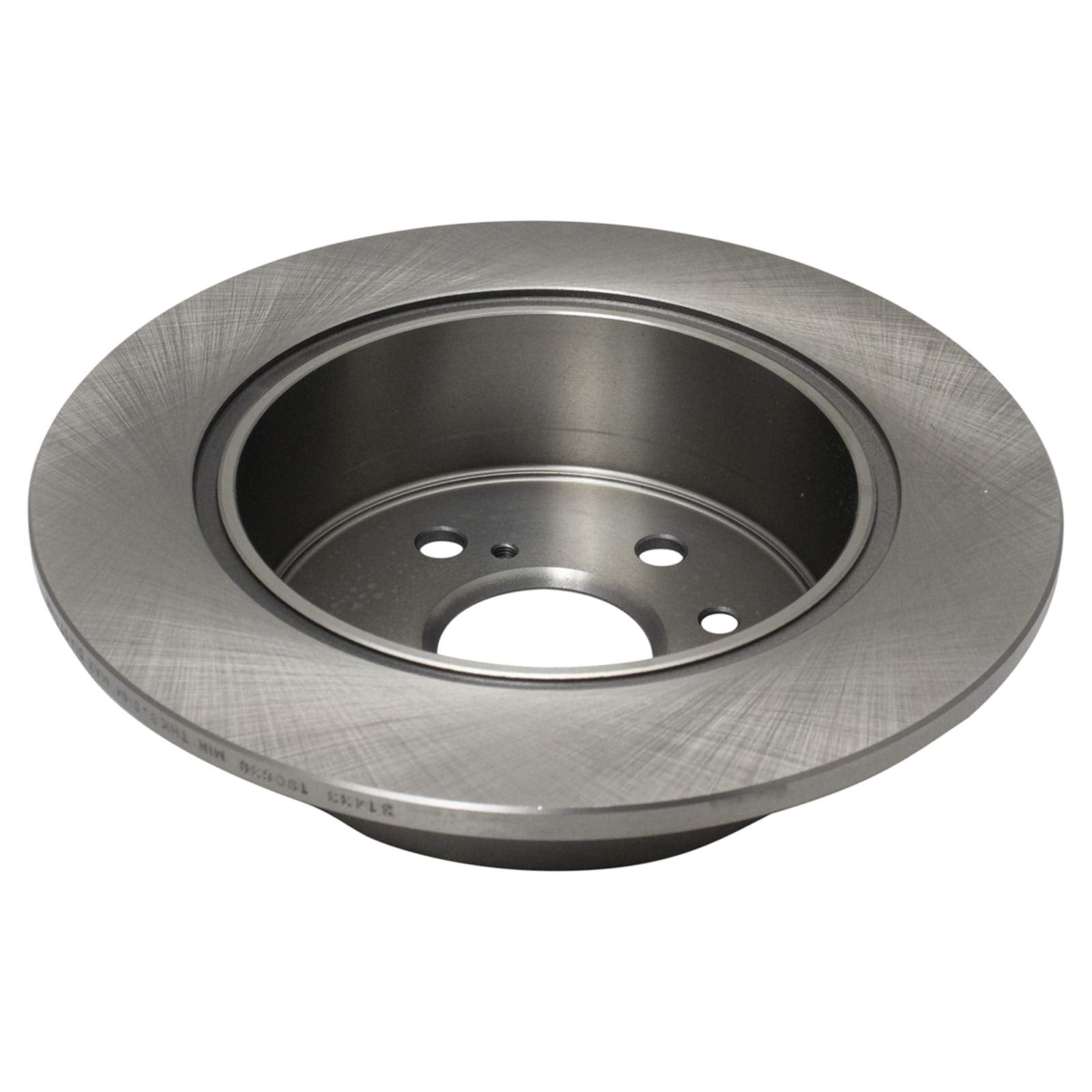 Trq Rear Brake Pad & Rotor Kit Brake Pads Brake Rotor Semi-Metallic Compatible With 2007-2012 Lexus Es350 2008-2012 Toyota Avalo