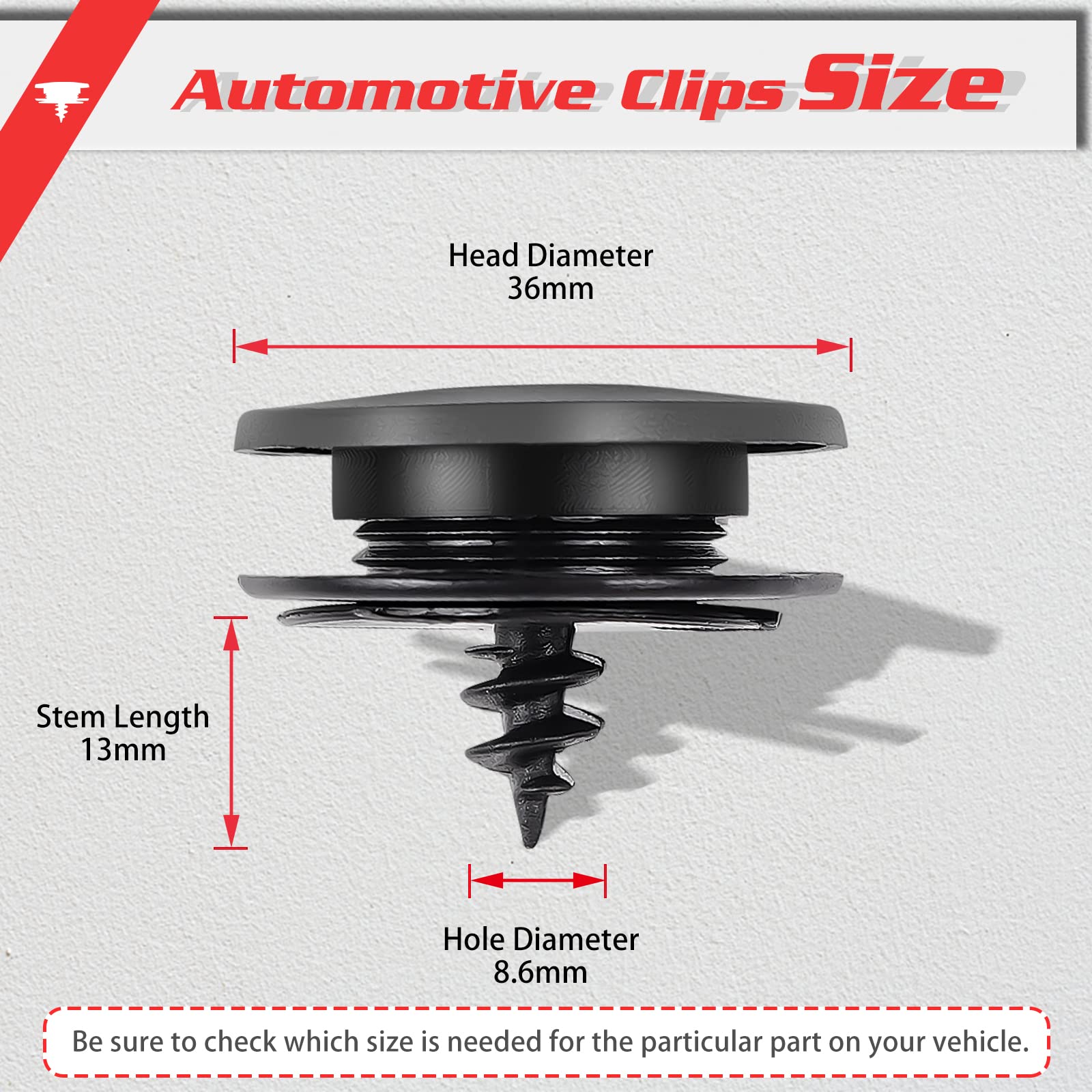 OTUAYAUTO 20PCS Car Floor Mat Clips - Universal Automotive Carpet Clips Holder Clamps