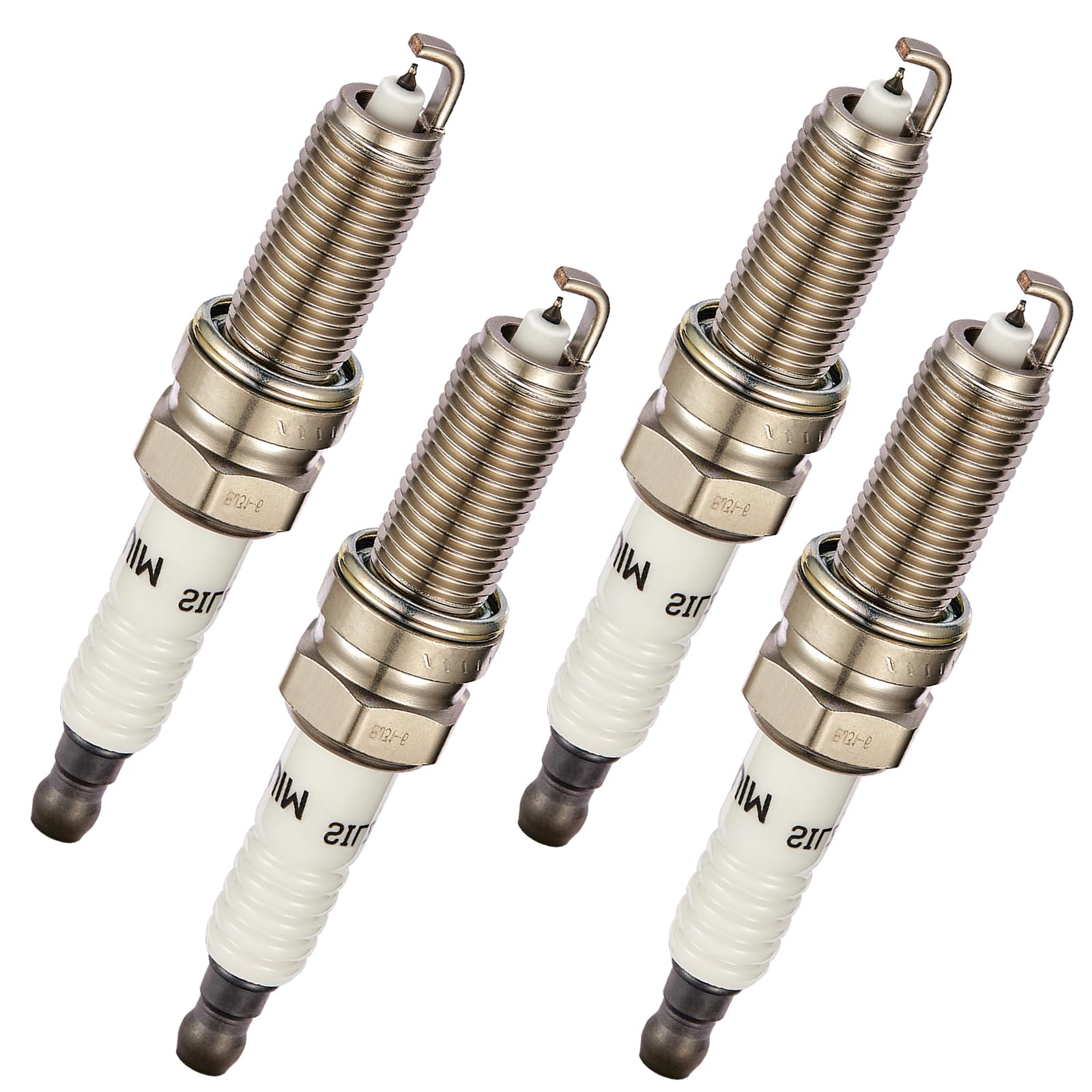 BDFHYK Set of 4 Iridium Spark Plug Compatible with Hyundai Equus Genesis Santa Fe Sport Sonata Tucson,Kia Optima Sorento Sportag