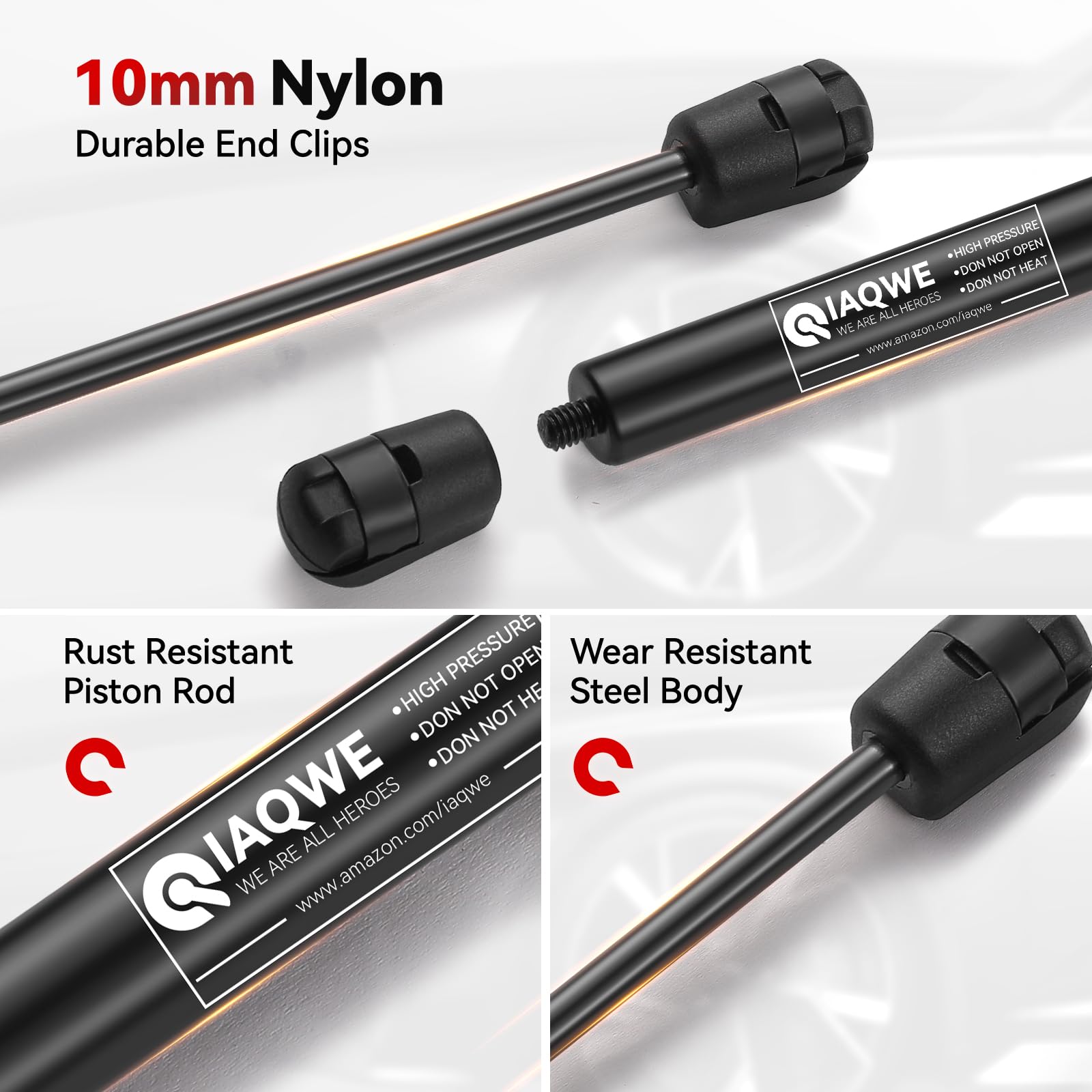 Ml1460 20 Inch 60Lbs/267N Lift Support Gas Spring Strut Shock For Heavy Duty Tonneau Cover Basement Door Floor Hatch Rv Bed Door