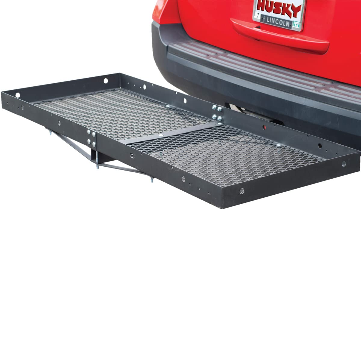 Husky Towing Liners 81148 Extra Wide Steel Cargo Carrier - 500 Lb. Capacity