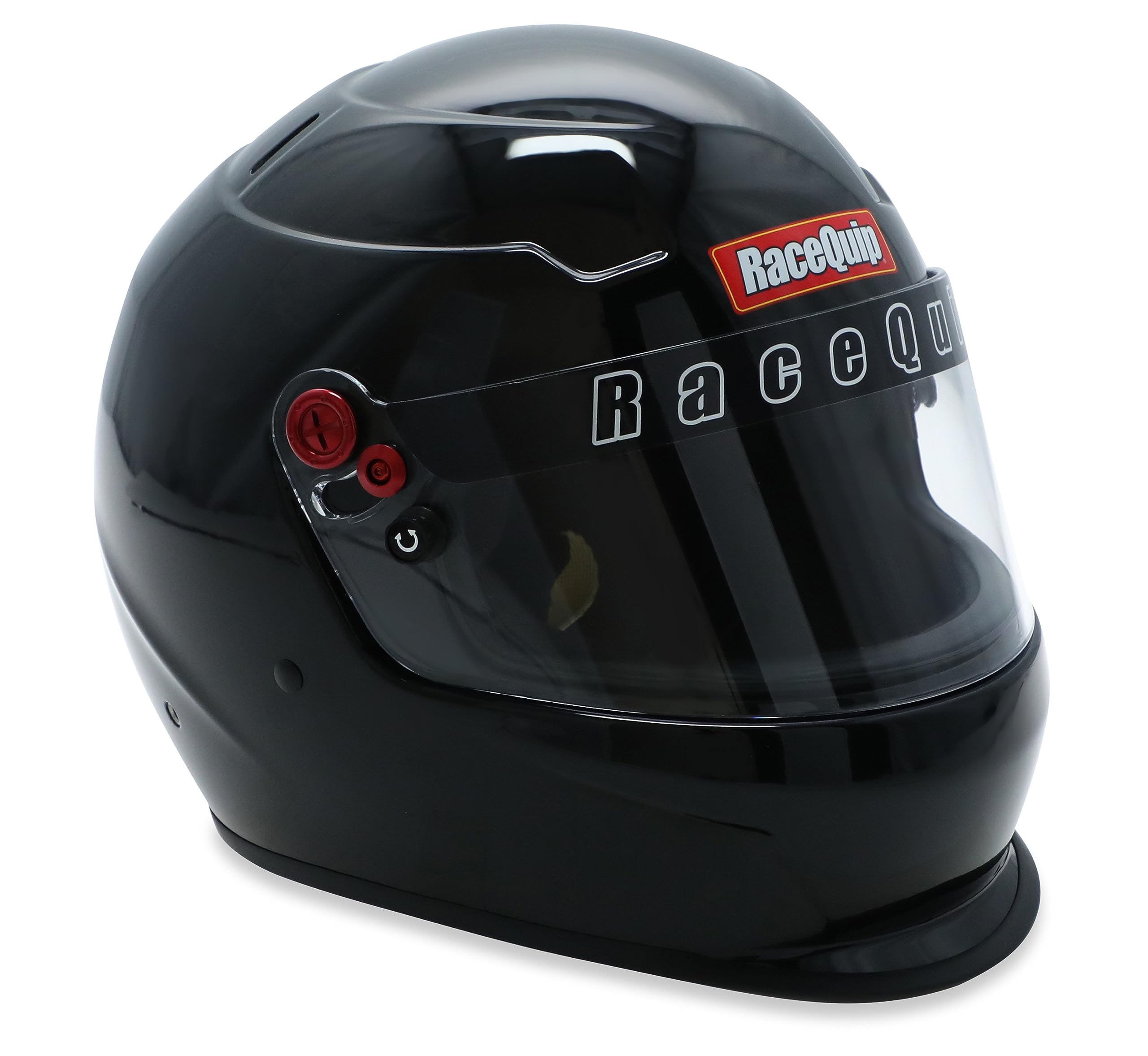 Racequip Full Face Helmet Pro20 Series Snell Sa2020 Rated Gloss Black X-Large 276006
