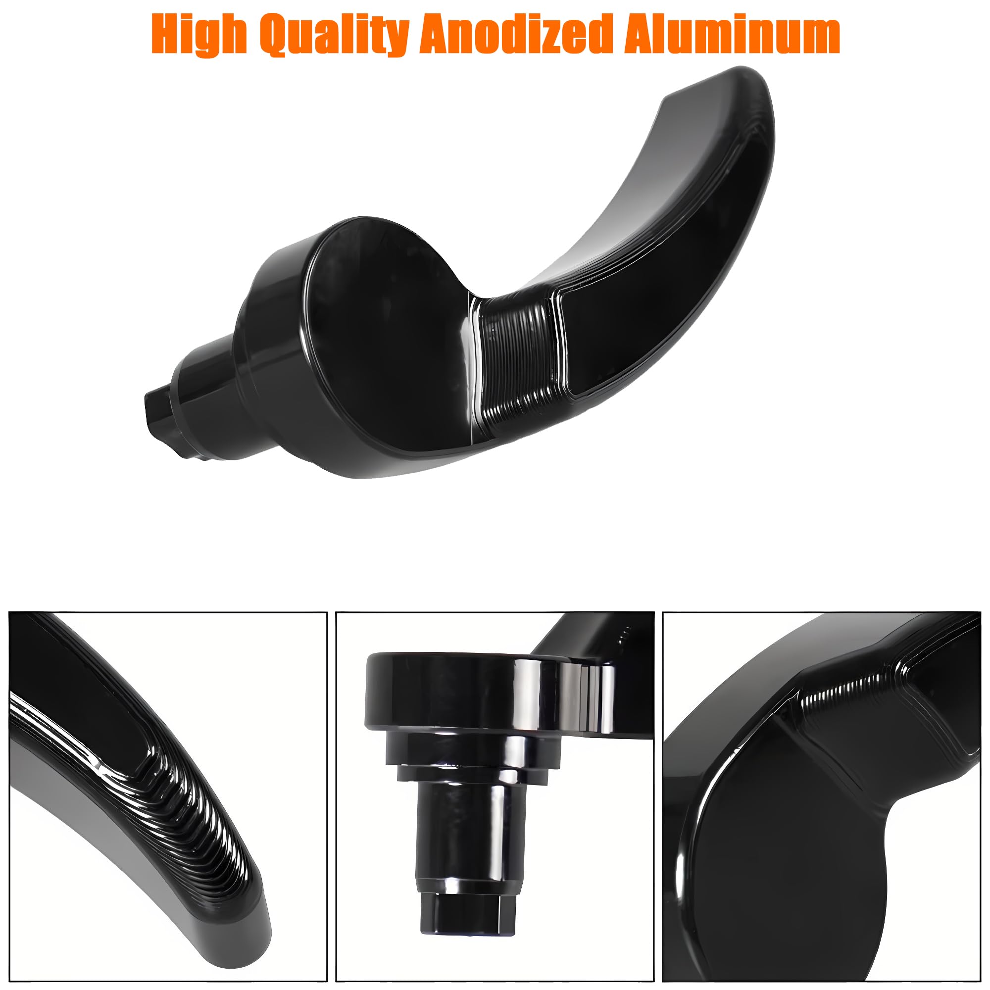 Luckyslycyc Harley Saddlebag Latches - Perfect Fit, Easy Installation - Compatible For Harley Davidson Touring Street Glide Elec