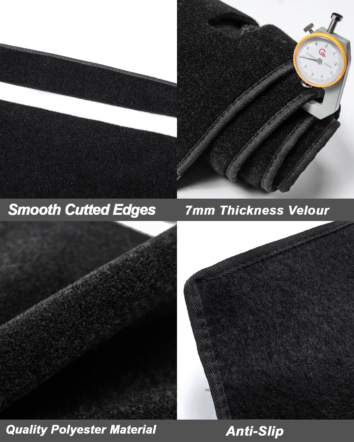 Posaid Dashboard Dash Board Cover Mat Carpet For 1999-2006 Chevrolet Silverado Gmc Sierra, 2000-2006 Chevy Avalanche Tahoe Subur