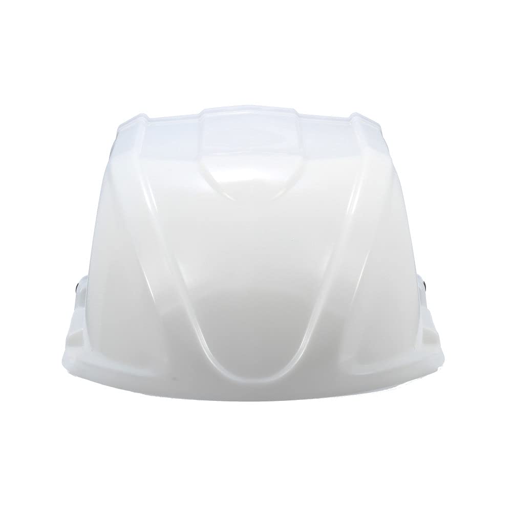 Camco Xlt High Flow Roof Vent Cover, Opens For Easy Cleaning, Aerodynamic Design, Easily Mounts To Rv With Included Hardware-White (40446)