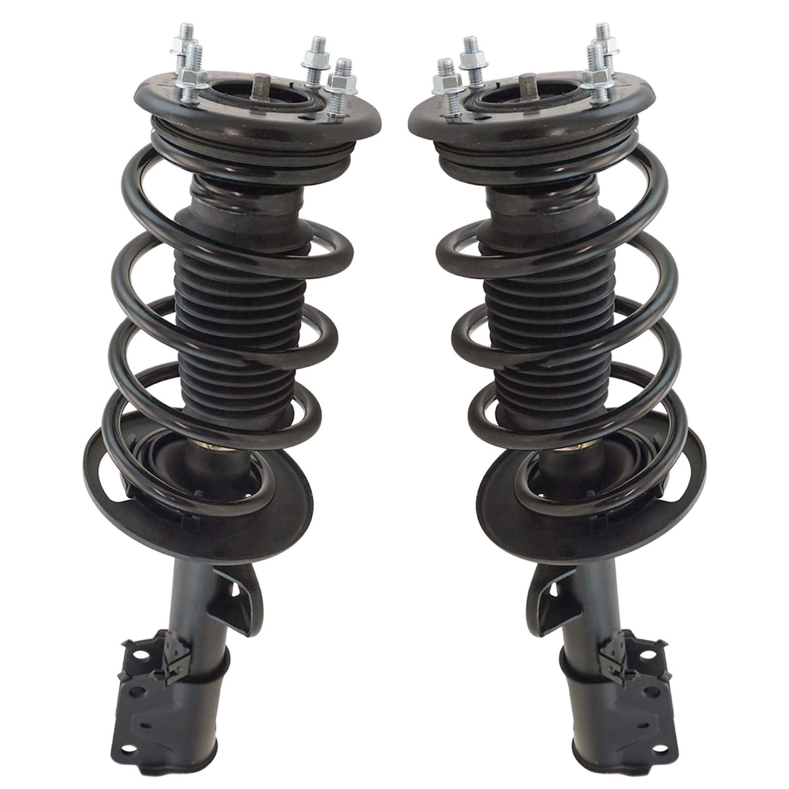 Trq Front Strut & Coil Spring Assembly Set Driver & Passenger Sides Compatible With 13-19 Ford Explorer