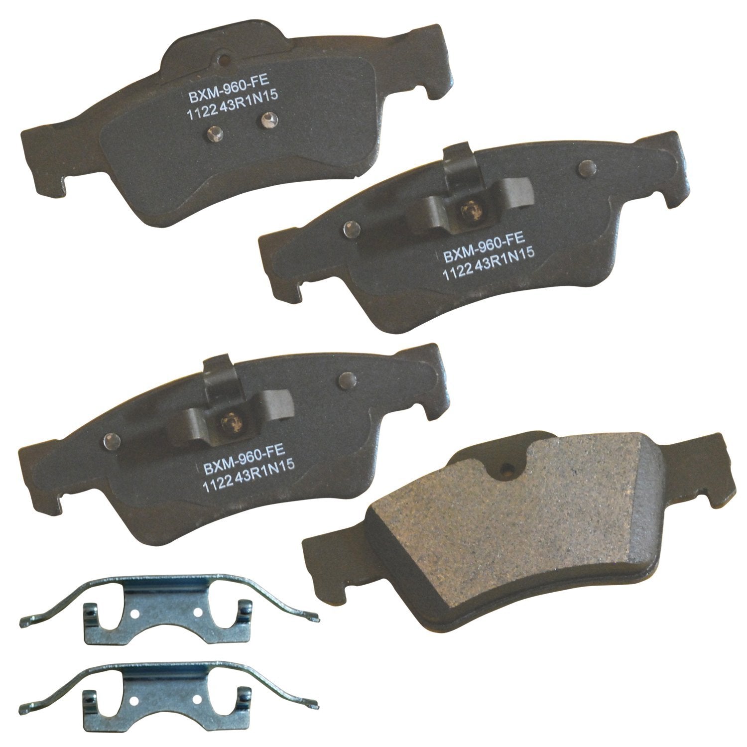 Bendix Premium Sbm1122 Semi-Metallic Rear Brake Pads For Select Models Mercedes-Benz G55 Amg, G63 G65 Gl320, Gl350, Gl450, Gl500