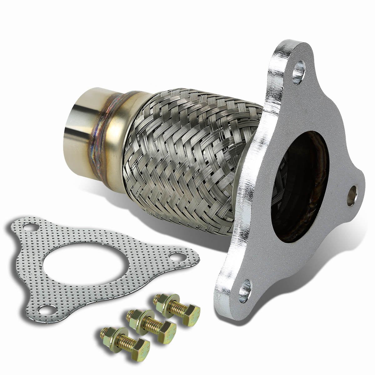 Dna Motoring Fxp-Ccob05 Flex Pipe Connector [For 99-10 Chevy Cavalier/Cobalt/Hhr/Saturn L100/Vue/Lon]