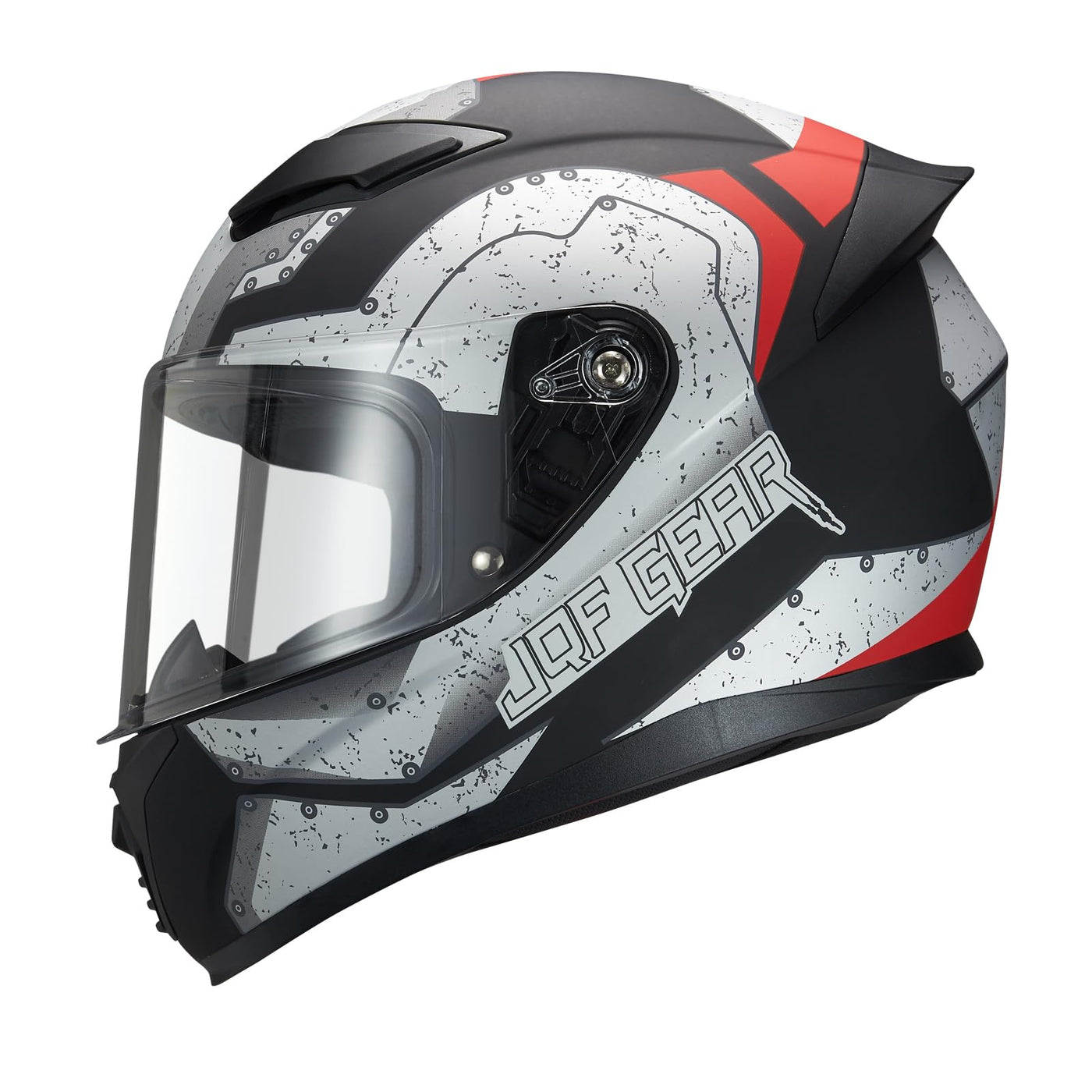 bike helmets motorcycle JQF Gear Full Face Motorcycle Helmet Ws-607 DOT Approved Motorbike Racing Street Bike Helmets for Adults with Visor (Thor WS-607, L)