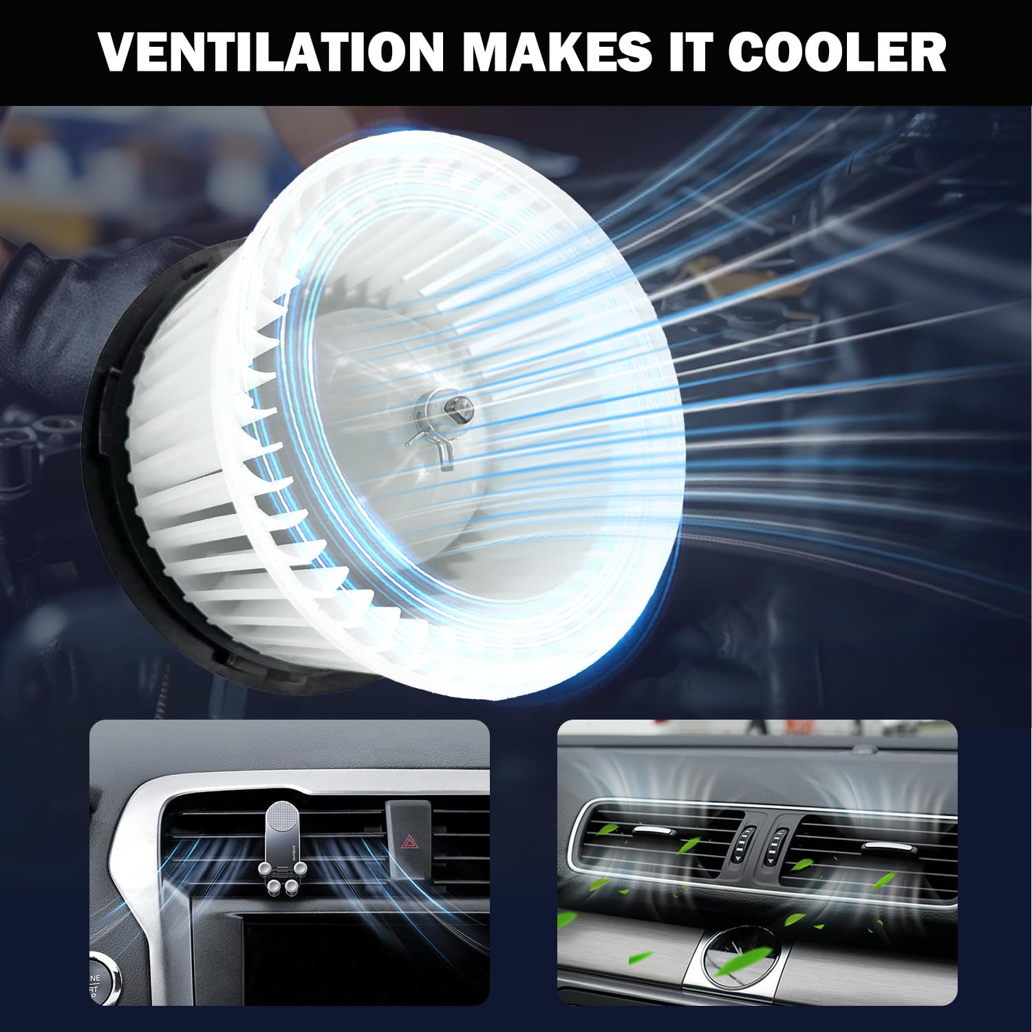 Aspligo 700287 Ac Heater Blower Motor Fan Assembly Fit For Nissan Versa 2007 2008 2009 2010 2011 27226Ee91C