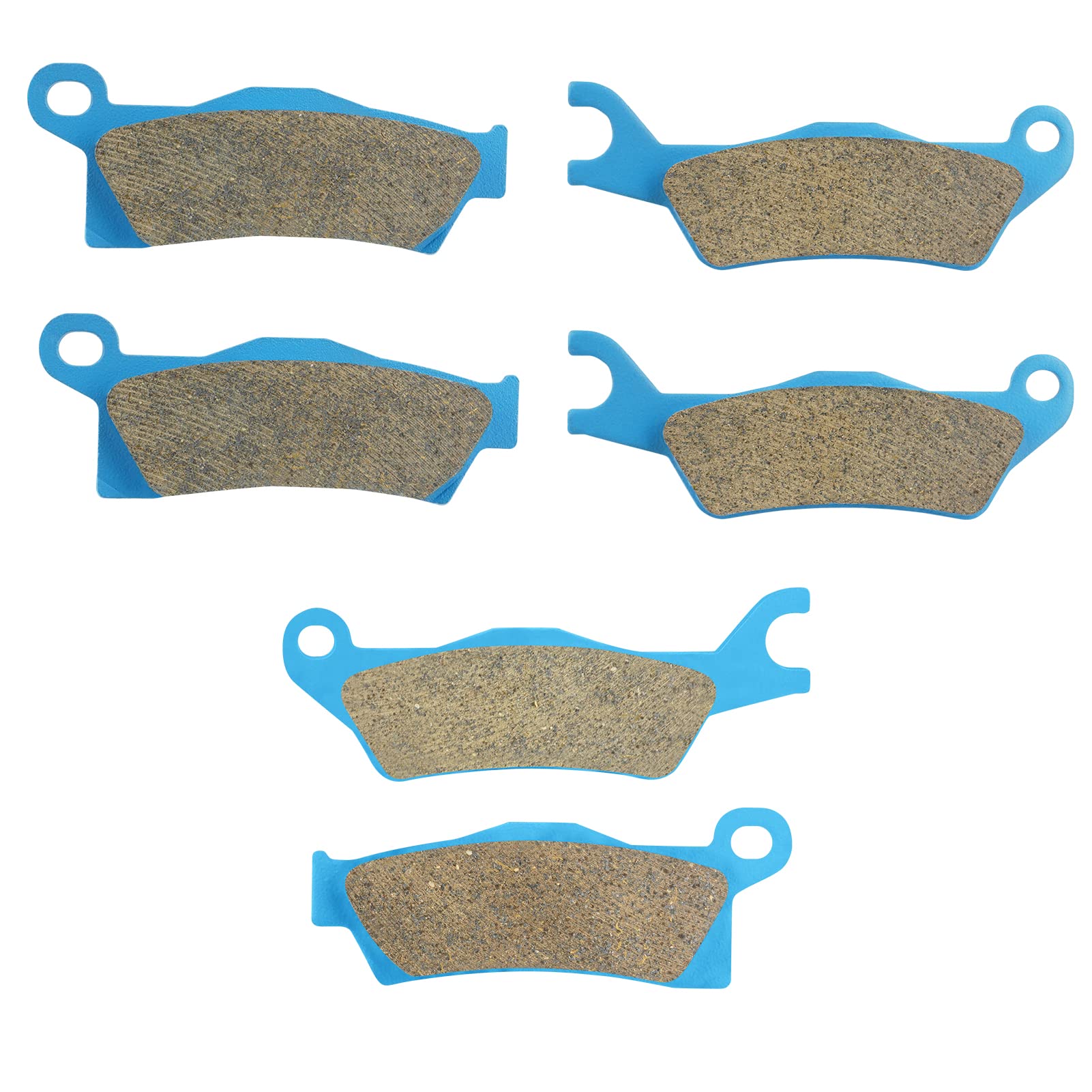 Front & Rear Ceramic Brake Pads Kit Compatible With 2020-2023 Can-Am Outlander Efi Xt Xt-P Xmr Dps Max Xt/Xt-P/Xmr/Dps 450/570/6