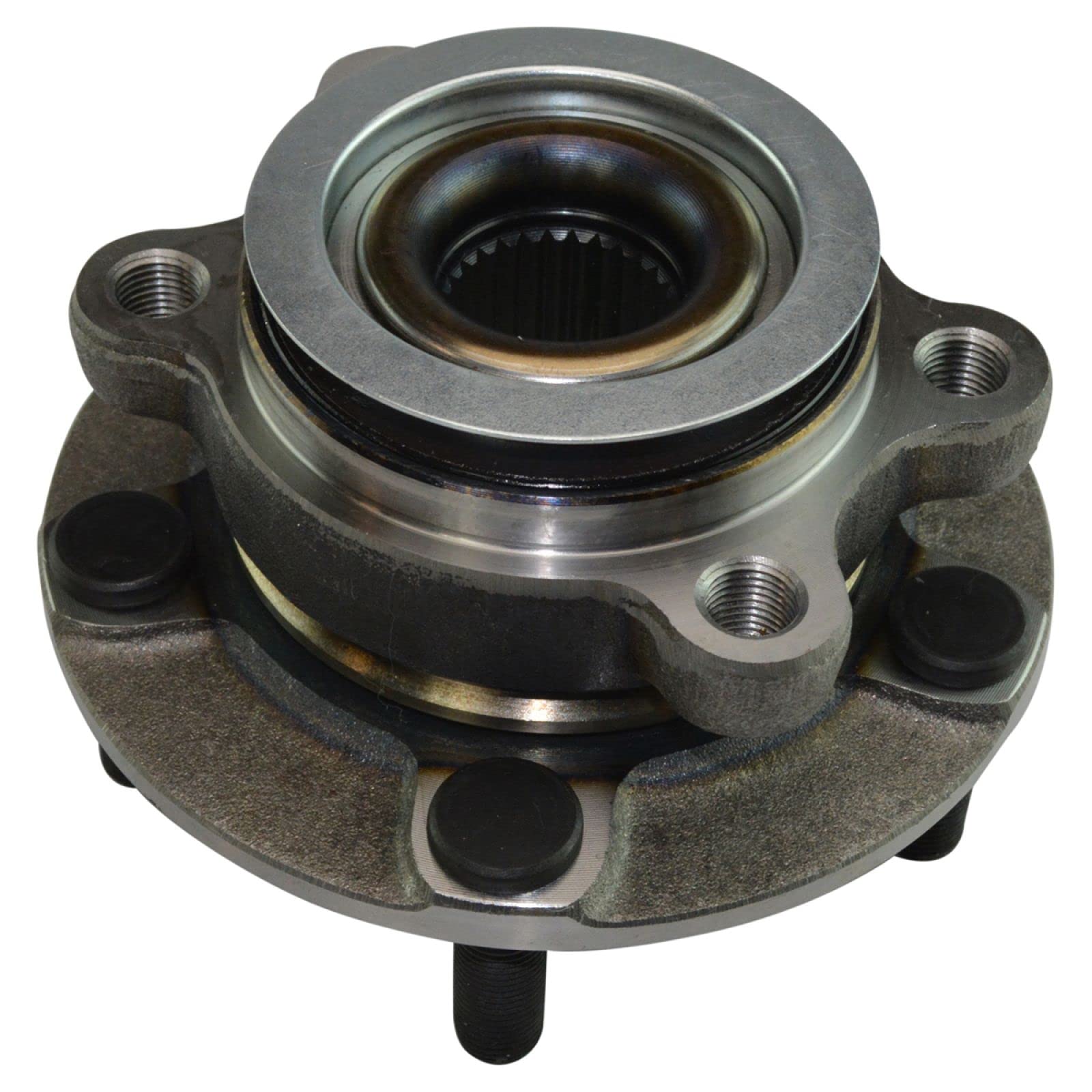 Trq Front Left Right Wheel Hub Bearing Assembly Driver Passenger Side Compatible With 2011-2017 Nissan Juke 2011-2012 Leaf