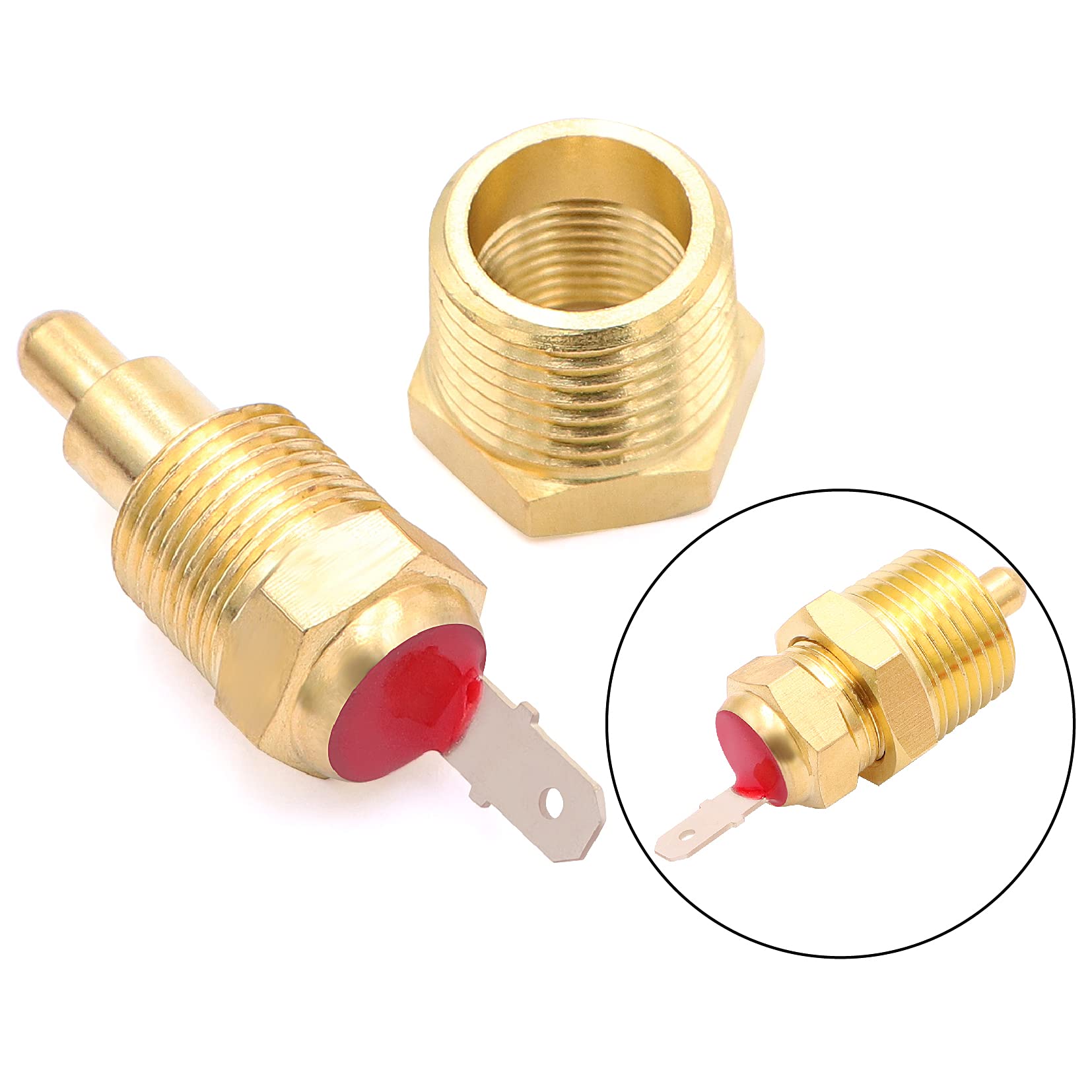 Taigoehua Electric Fan Wiring Install Kit Complete Thermostat 50 Amp Relay 185° Sbc Bbc