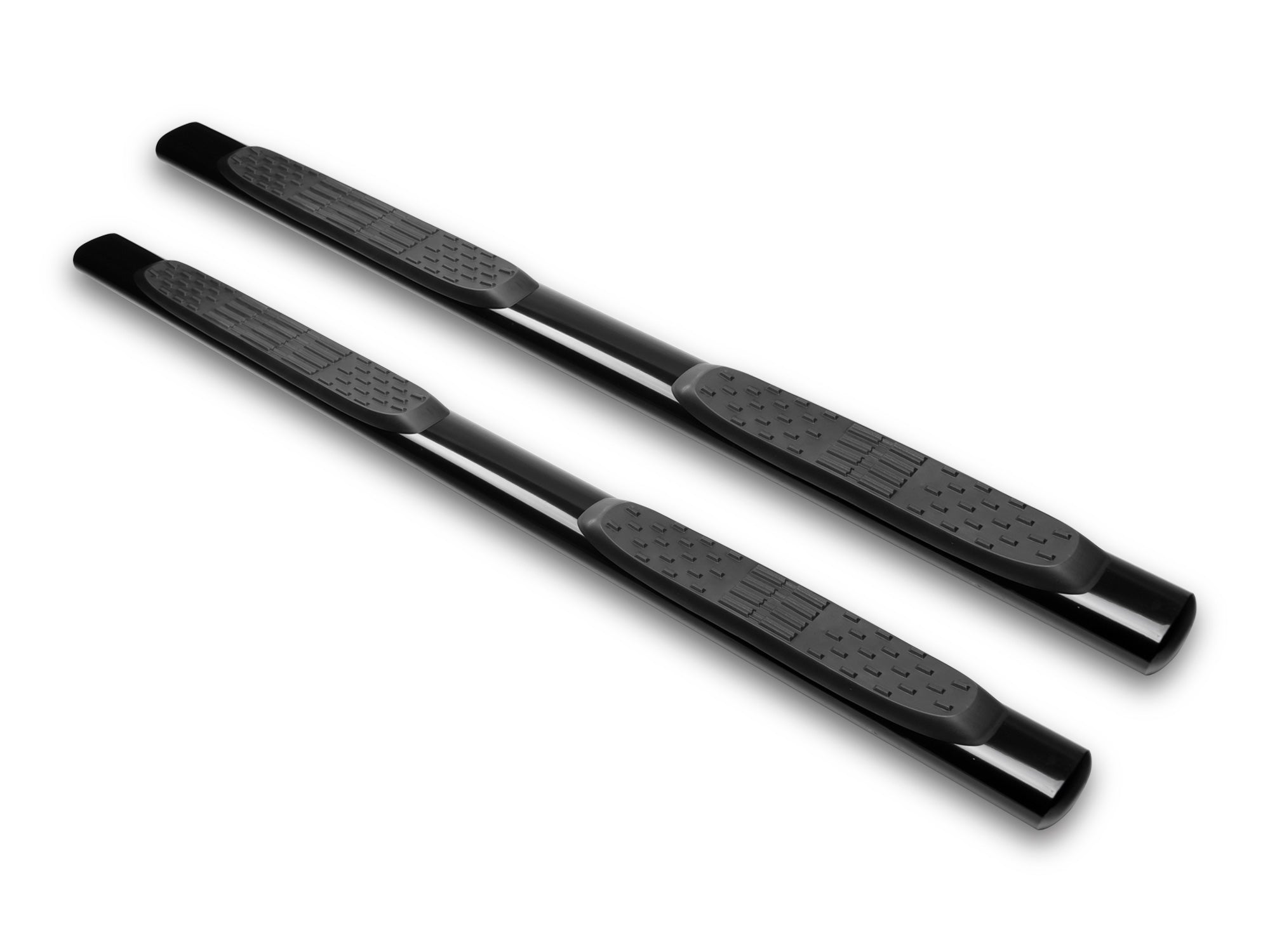 Armordillo 2004-2019 Nissan Titan - Crew Cab 5'' Oval Step Bar - Black