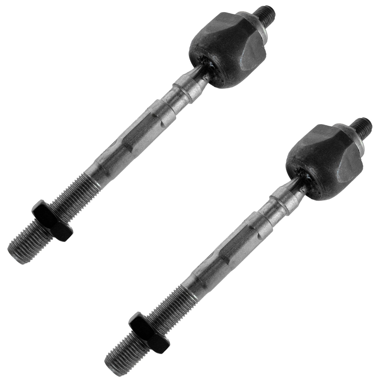 TRQ Front Inner Tie Rod Set Compatible with 1998-2001 Acura Integra