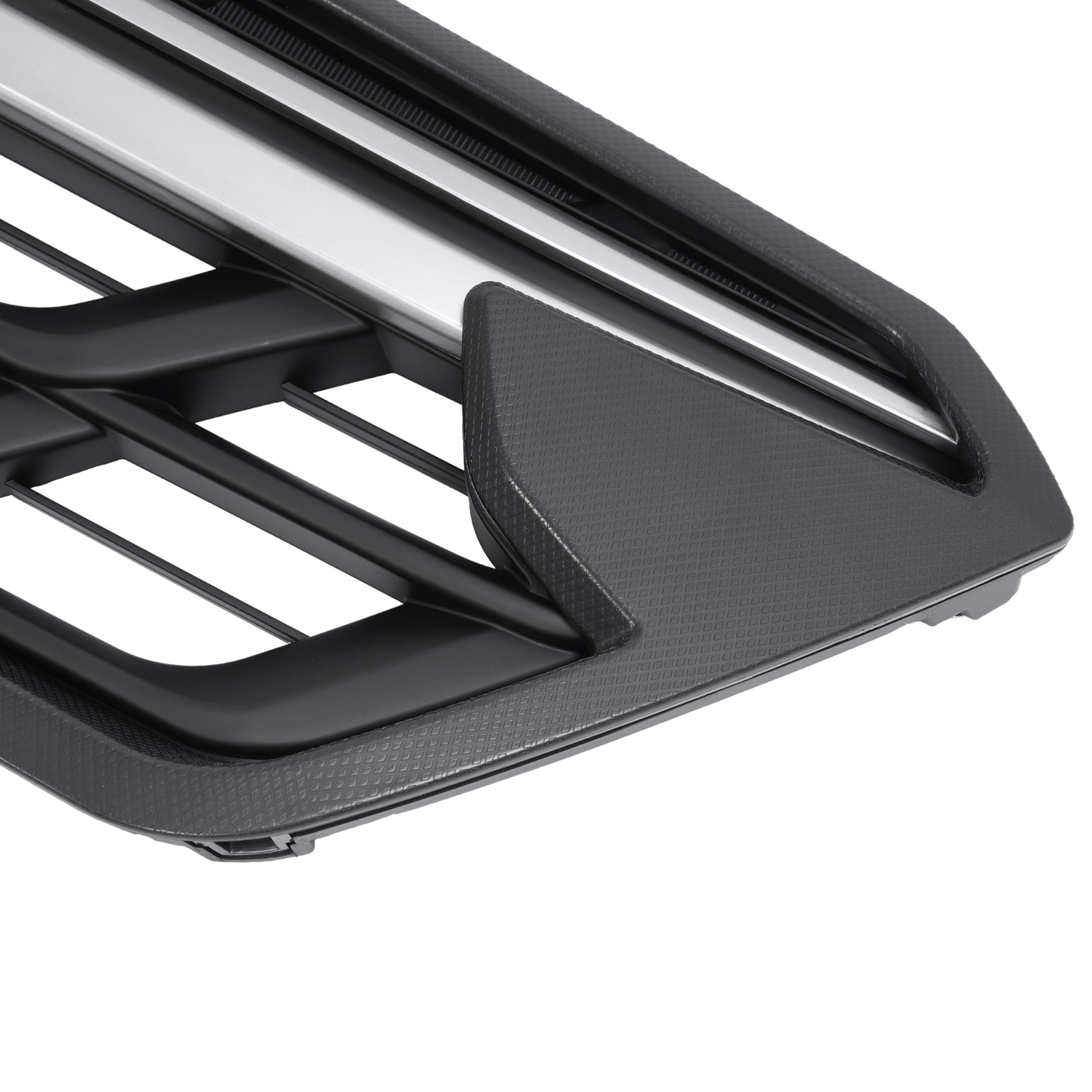 HECASA Front Grille Grill Compatible with 2021-2023 Subaru Crosstrek Replacement for 91121FL501 SU1200196 Front Bumper Grill Pai