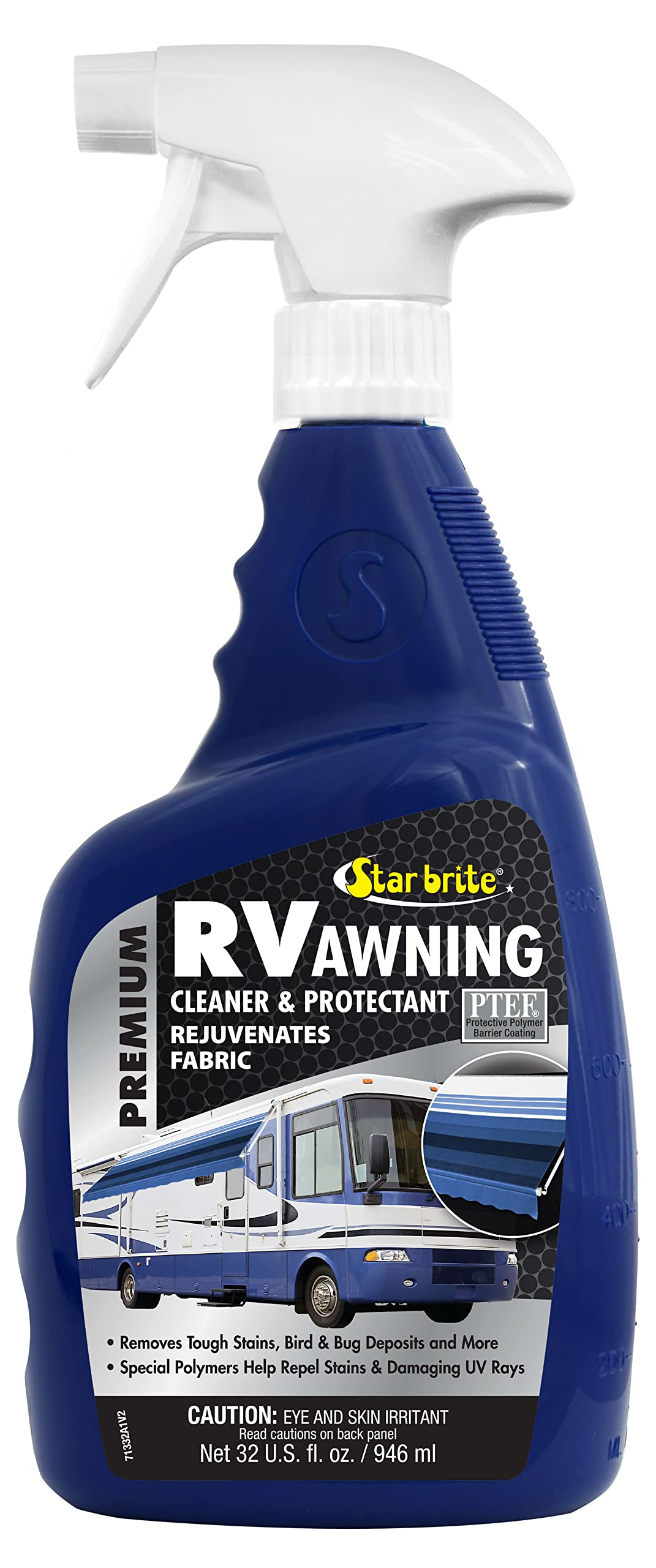 Star Brite Rv Awning Cleaner - 32 Oz (071332), Blue, White