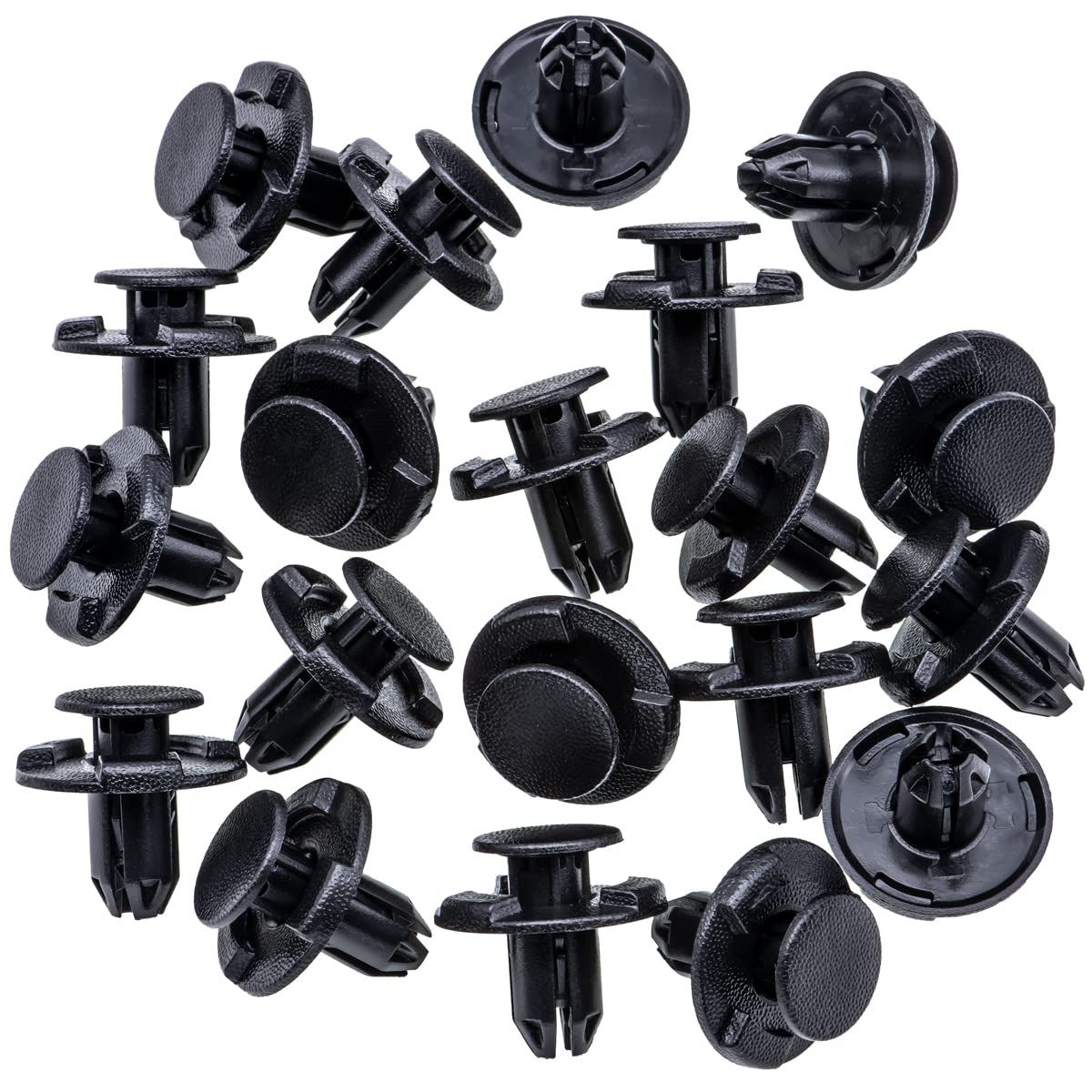 Rexka 20Pcs Fender Liner Cowl Grille Bumper Under Cover Clip Push-Type Retainer Compatible With Nissan Infiniti 01553-05933 01553-05323 370Z 350Z Altima Gt-R Juke Leaf Murano Quest Q50 Q60 Q70 Qx60