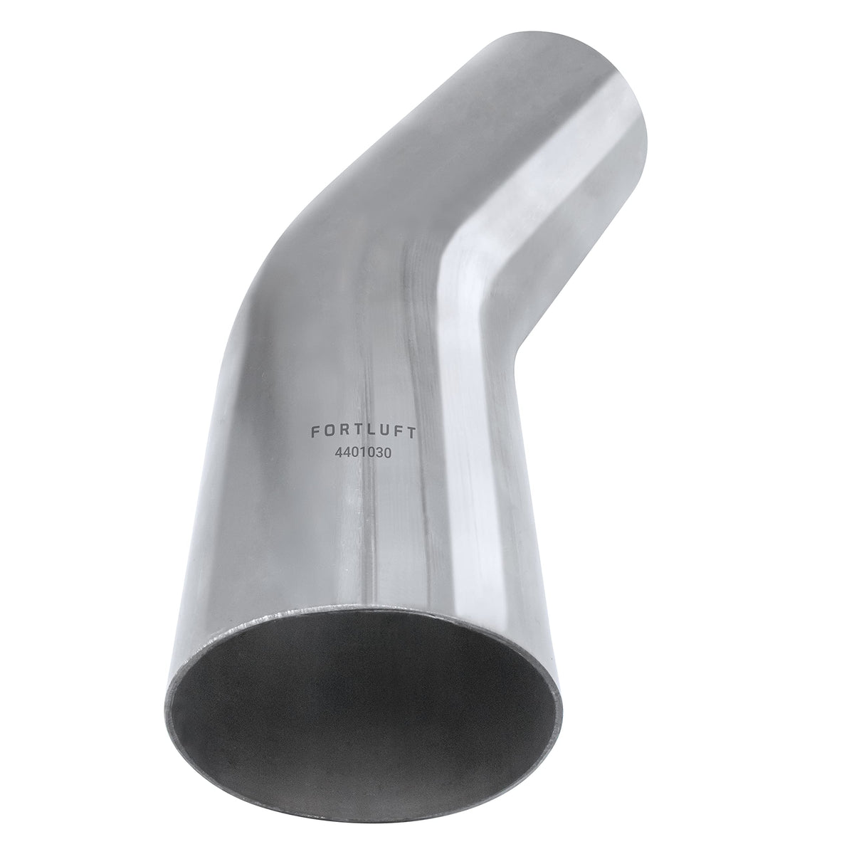 Fortluft Universal Mandrel Exhaust Bend Pipe & Elbow Stainless Steel (Bend Pipe 30 Degree, 3.00''/76Mm)