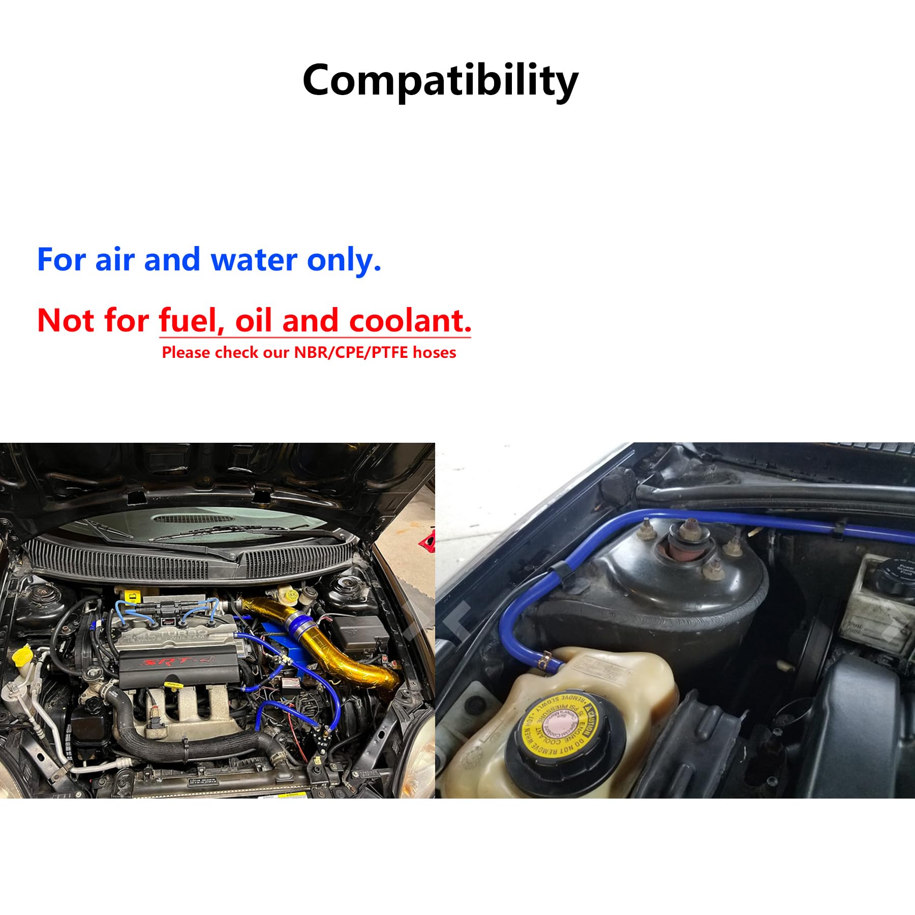 Ucreative 5Ft Id 5/32'' (4Mm) High Temperature Silicone Vacuum Tubing Hose 130Psi Max Pressure Red