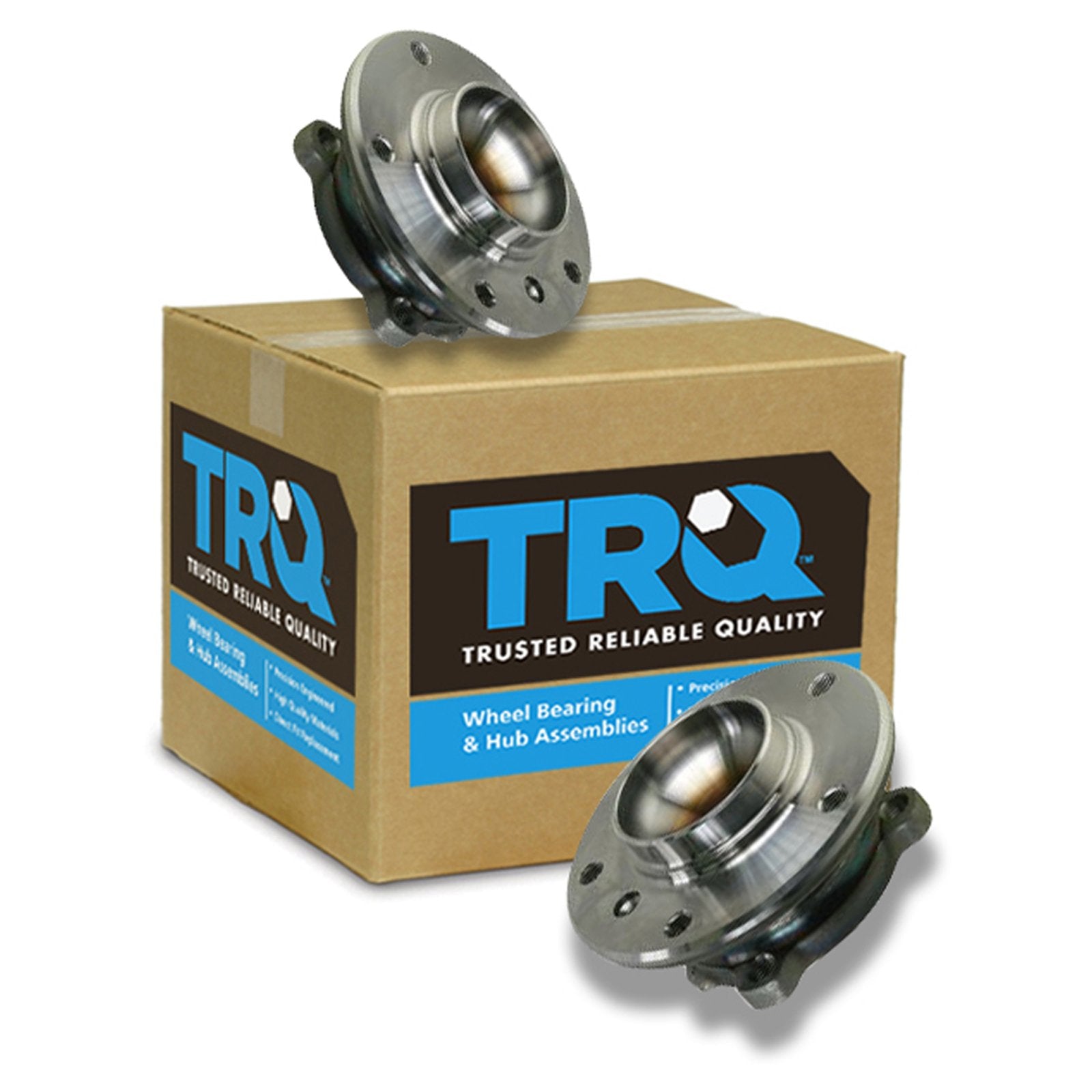 Trq Front Wheel Hub Bearings Assembly Set Compatible With 2008-2013 Bmw 128I 135I 2013 135Is 2006 325Ci 325I 2007-2013 328I 330C