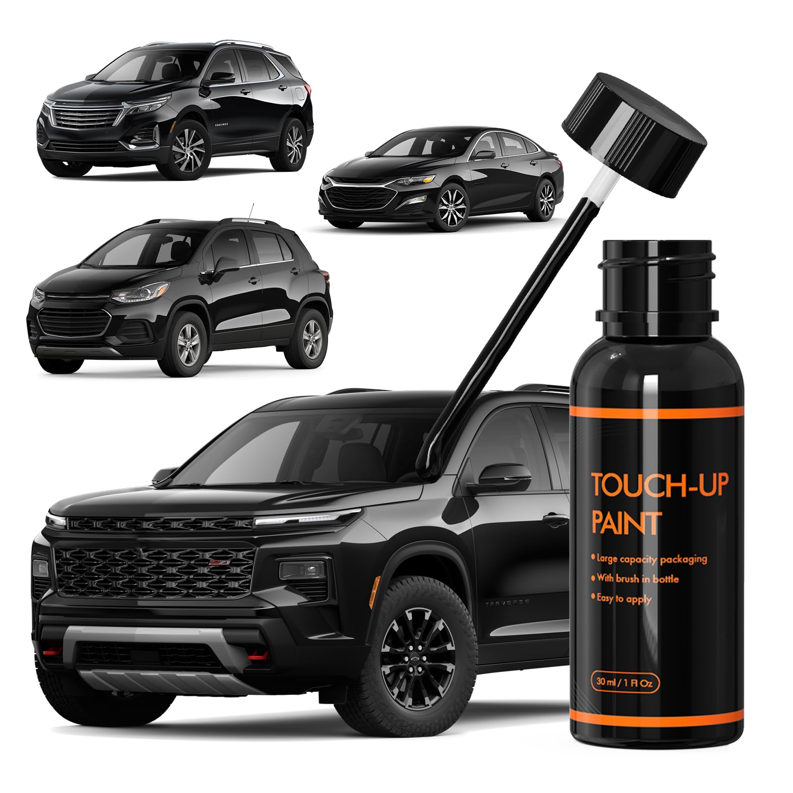 Xtryfun Wa384A Mosaic Black/Negro Touch Up Paint For Chevy, Diy Car Paint Scratch Repair Kit, Automotive Paint, Quick & Easy Fix