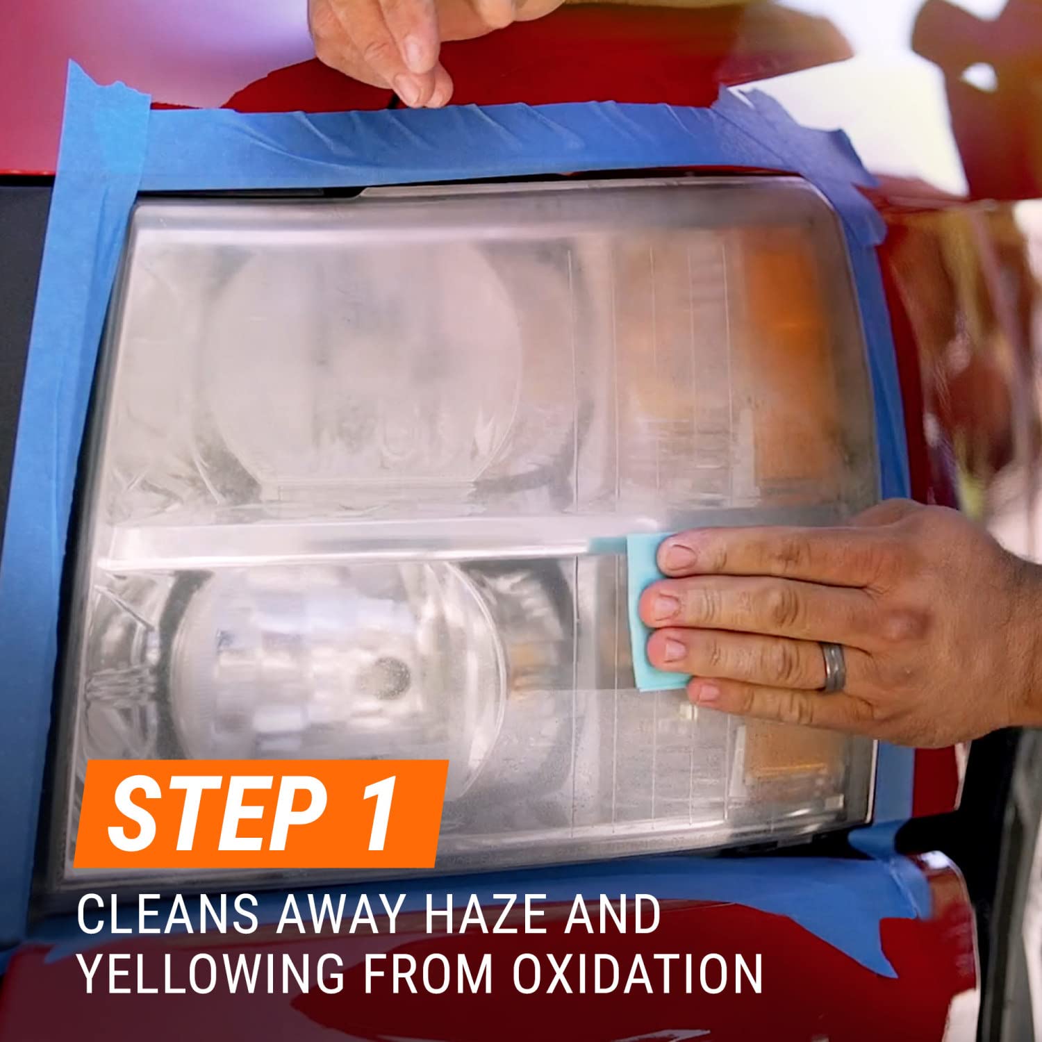 Armor All Car Headlights Cleaner Wipes , Cleaning Wipes For Headlights For Cars, Trucks, Mortocycles, 6 Wipes