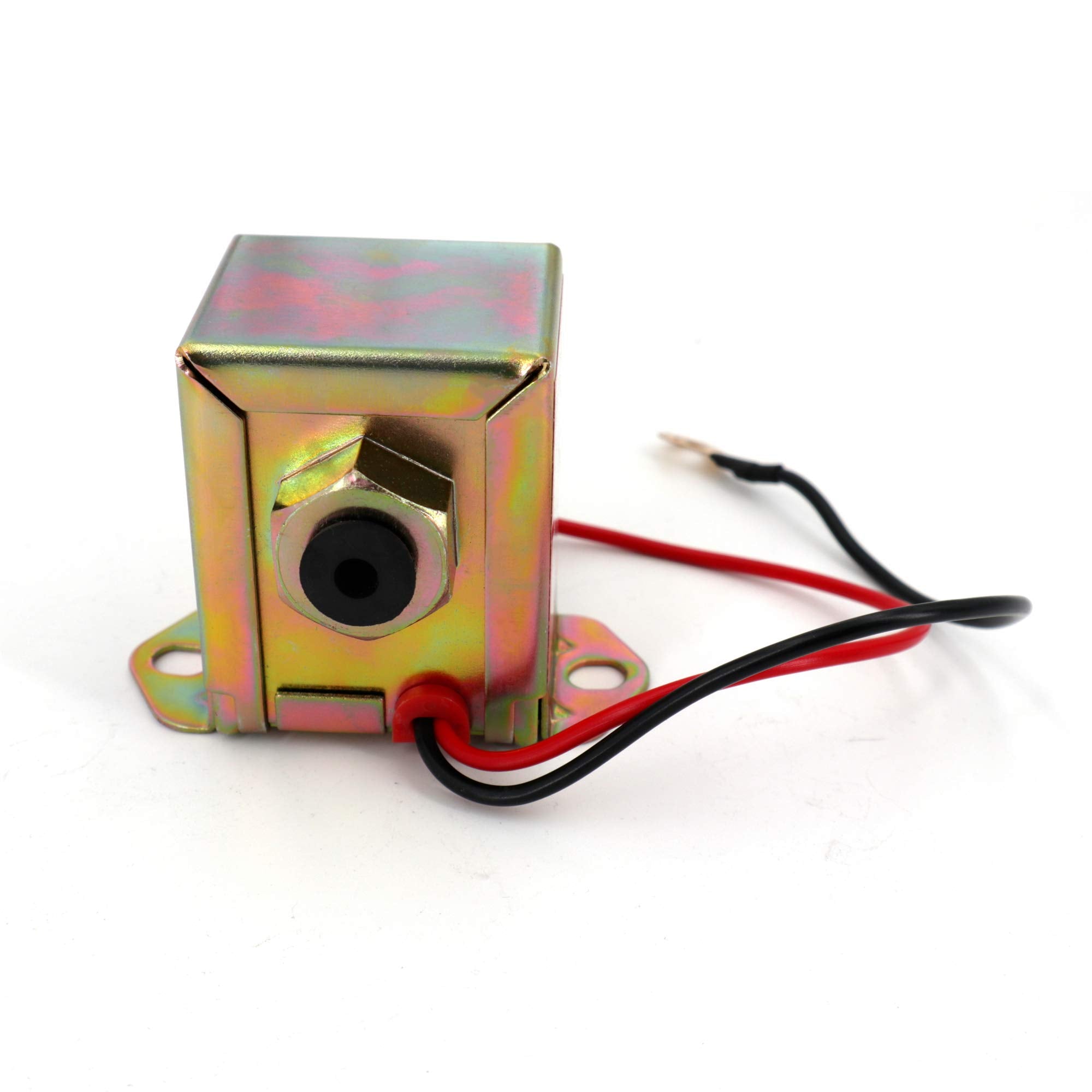 Electric Fuel Pump 12V 4.5-7Psi Universal Standard Self Priming Heavy Duty Gas Diesel In-Line In-Tank Electric Fuel Pump With Installation Kit Metal Solid Petro Gasoline Or Diesel Engine Ep014