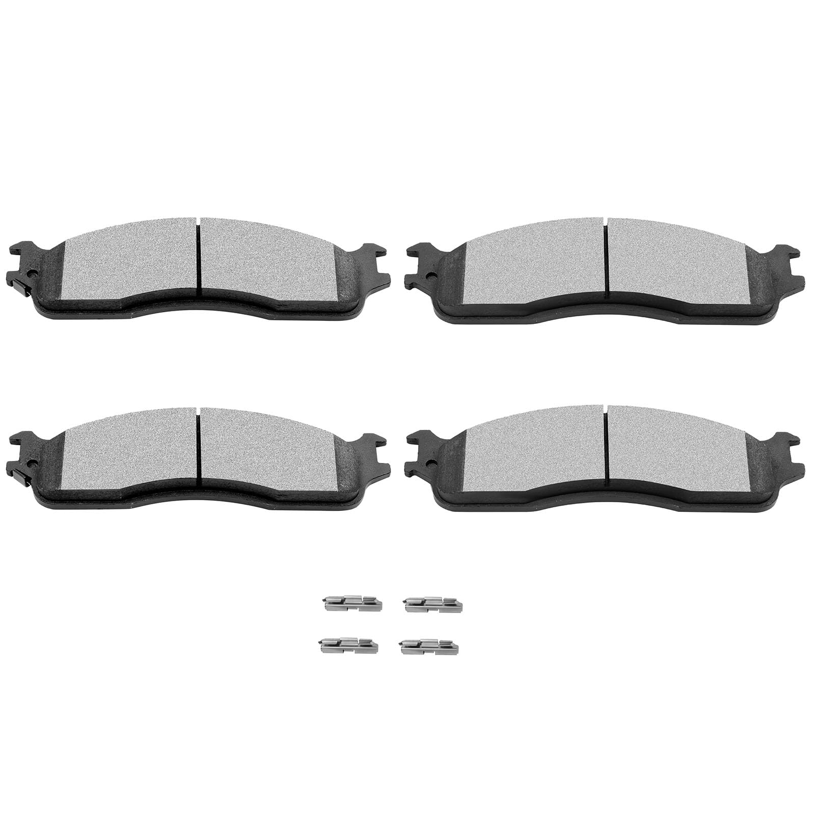 Scitoo Ceramic Brake Pads, 4Pcs Front Brake Pads Brakes Kits Fit For 2006-2008 For Dodge For Ram 1500,2003-2008 For Dodge For Ra
