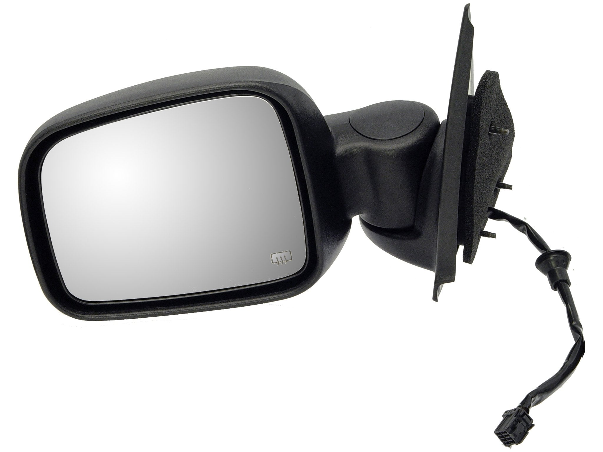 Dorman 955-1395 Driver Side Power Door Mirror - Heated / Folding Compatible With Select Jeep Models, Black