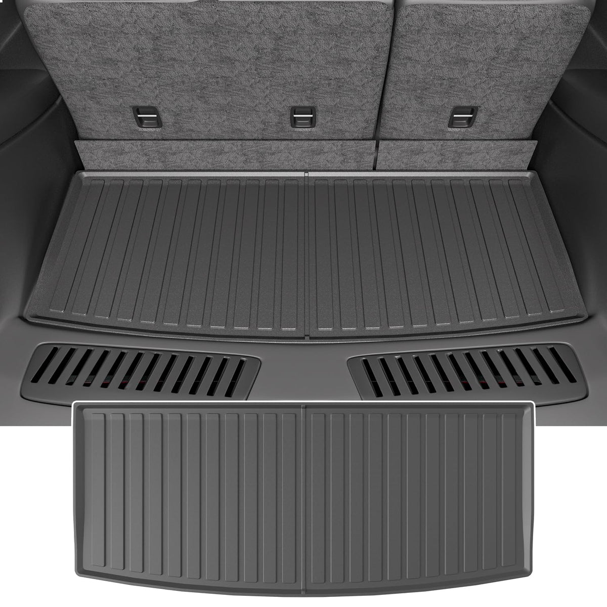 powoq Trunk Mat Compatible with 2022-2025 Chevy Tahoe/GMC Yukon Cargo Liner TPE Cargo Mat Rear Trunk Liner Replacement for 2022 
