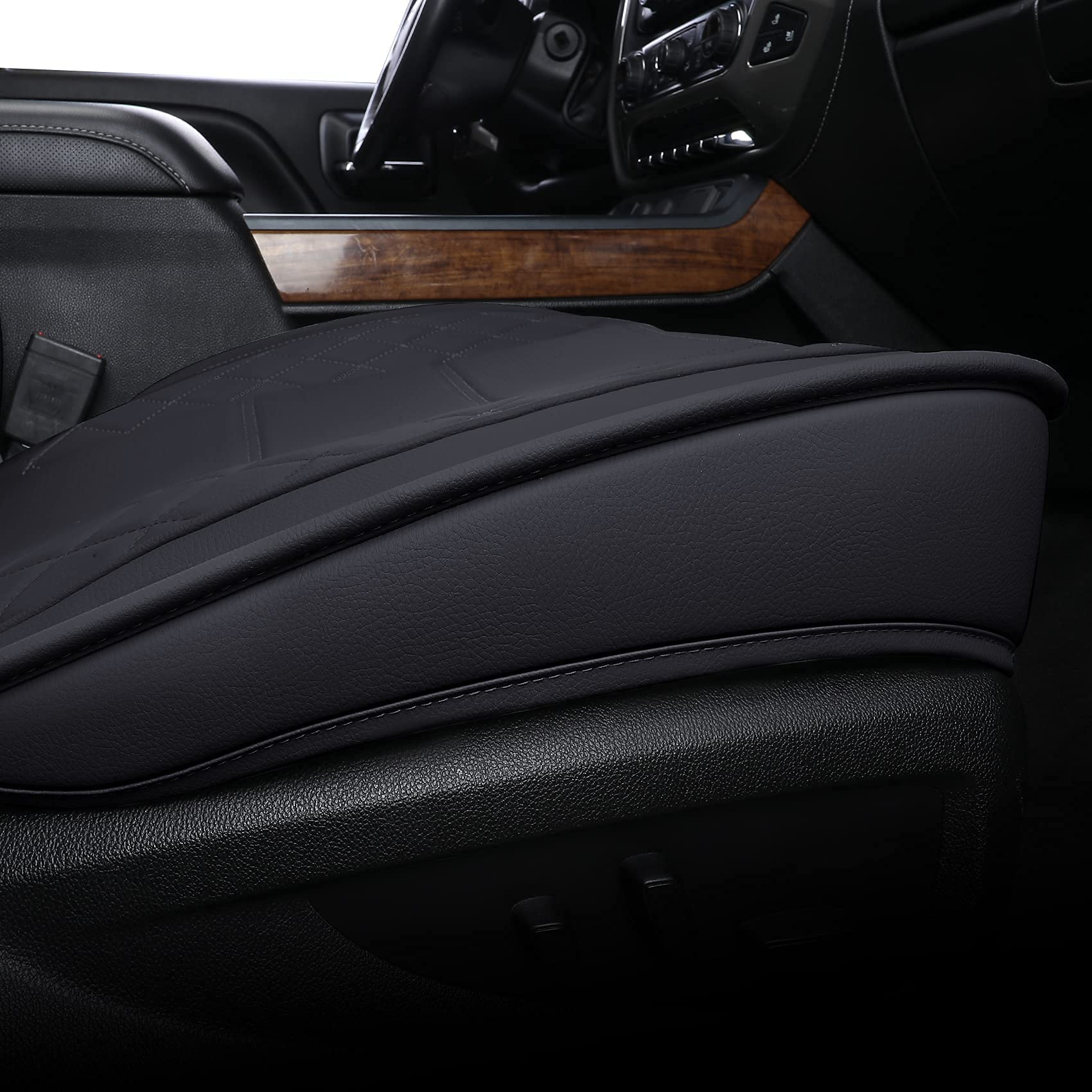 Luckyman Club Chevy Silverado/Sierra Front Seat Cover X04-S3, Fit 2007-2025 1500/2500 Hd/3500 Hd Crew, Regular, Double/Extended