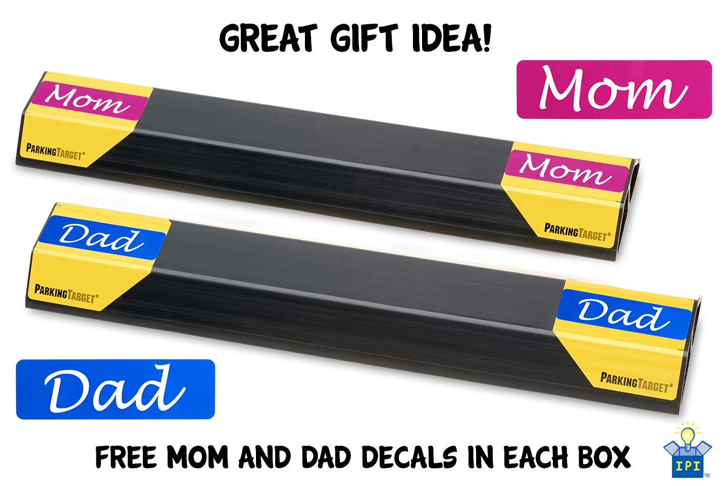 Ipi-100 16'' (1 Pack): Parking Aid, Heavy Duty, Easy To Install, Peel & Stick - Only 1 Needed Per Vehicle- Mom And Dad And Usa D